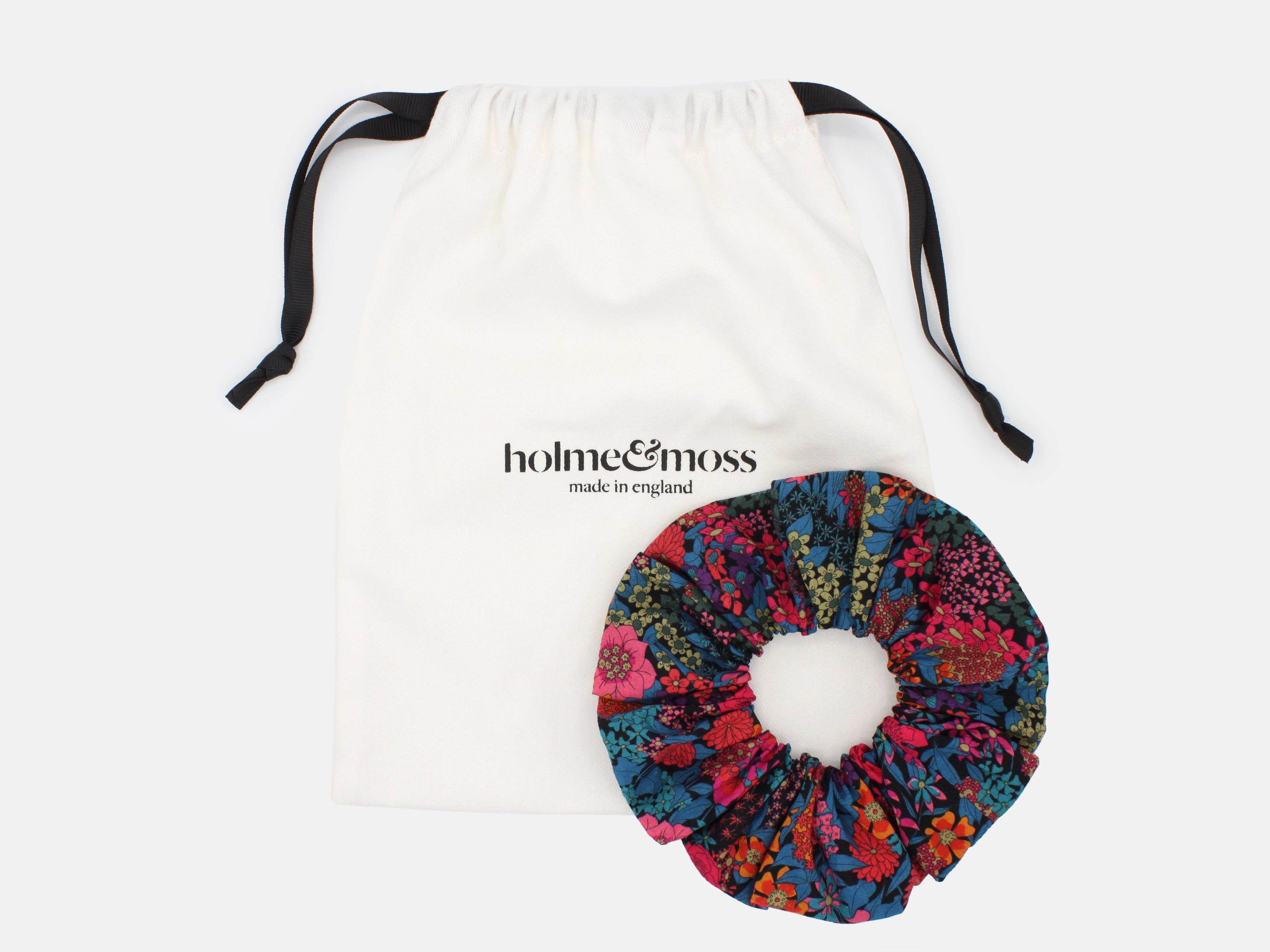 Holme & Moss Cotton Drawstring Dust Bag or Gift Bag for Headbands | Holme & Moss