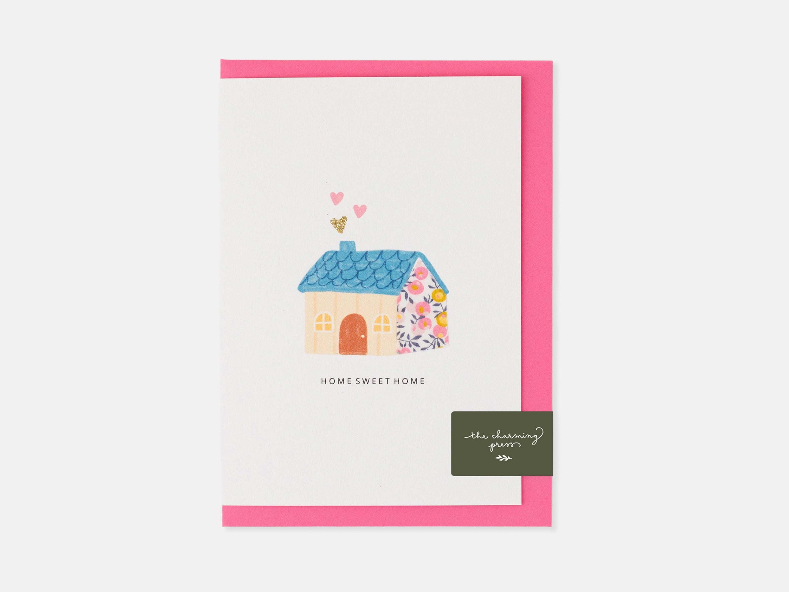 Home Sweet Home - New Home Card - Liberty Wiltshire Bud Print | The Charming Press | Holme & Moss