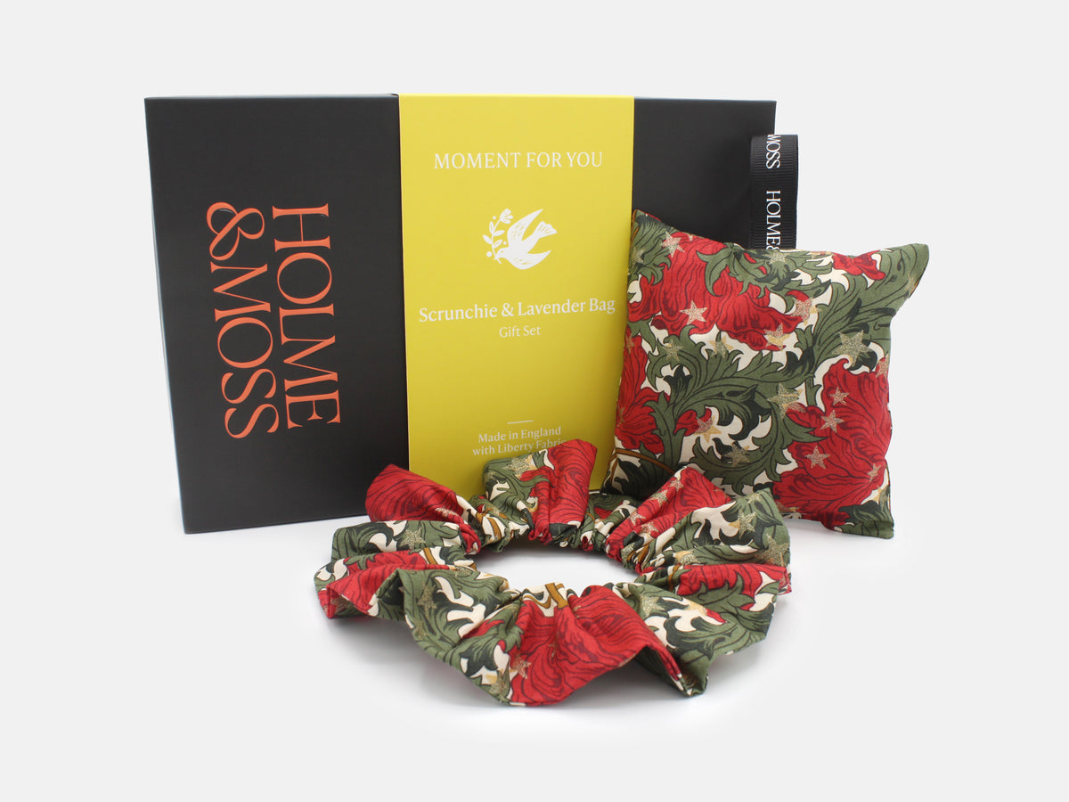 Scrunchie and Lavender Bag Gift Set – Liberty Merry Reverie A Print | Holme & Moss