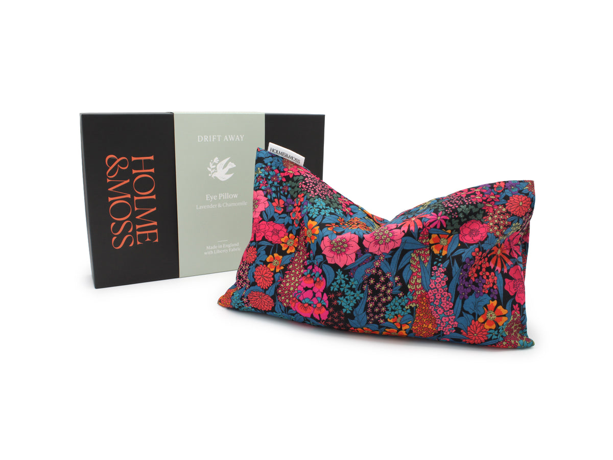 Lavender and Chamomile Scented Eye Pillow - Liberty Ciara C Print | Holme & Moss