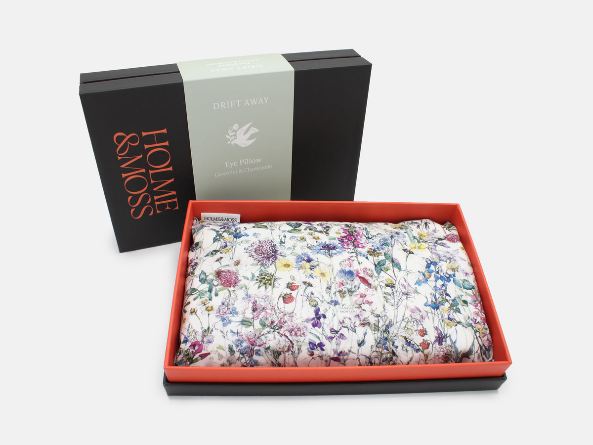 Lavender and Chamomile Scented Eye Pillow - Liberty Wild Flowers Print | Holme & Moss