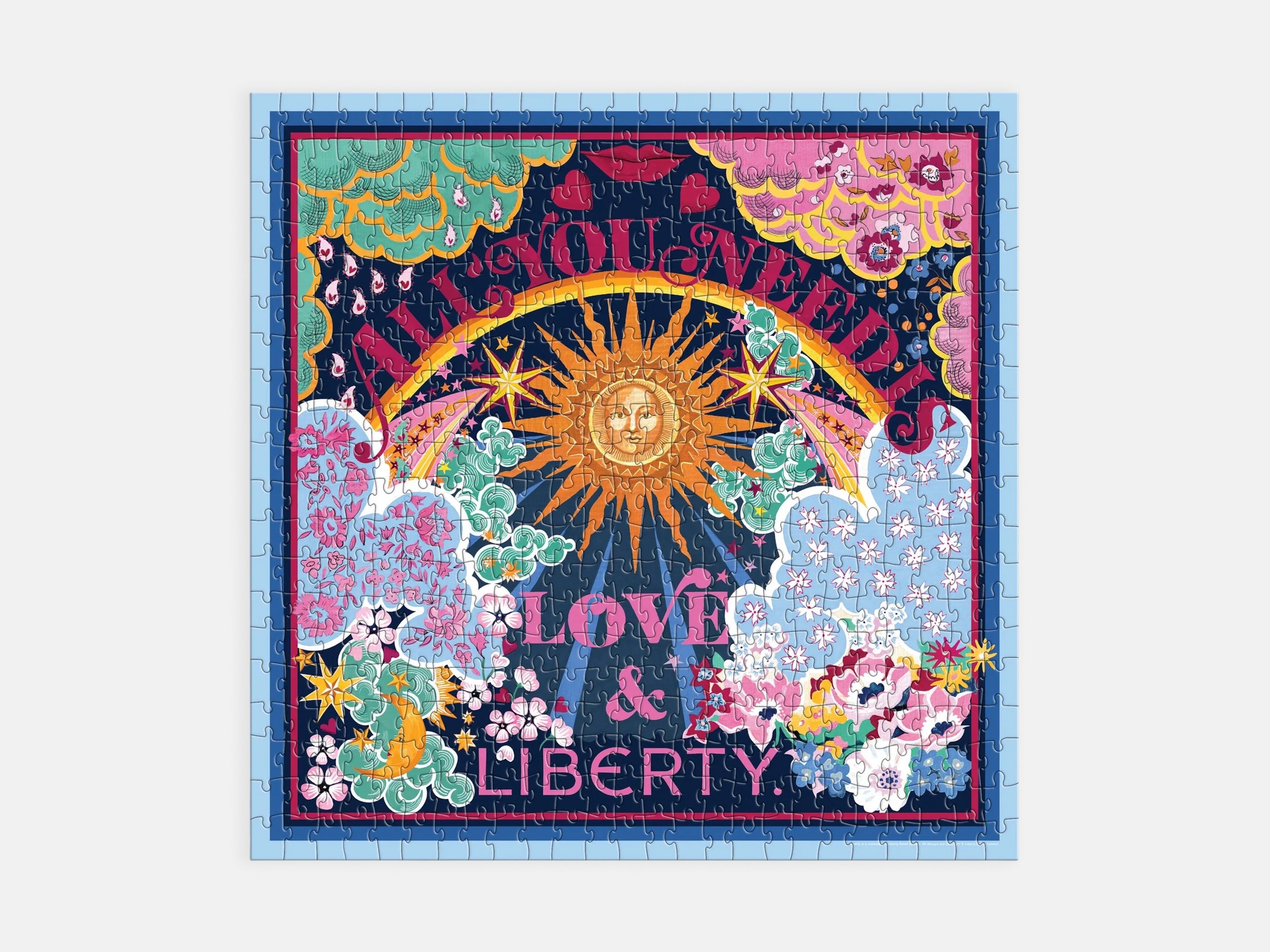 Liberty All You Need is Love 500 Piece Book Puzzle | Holme & Moss