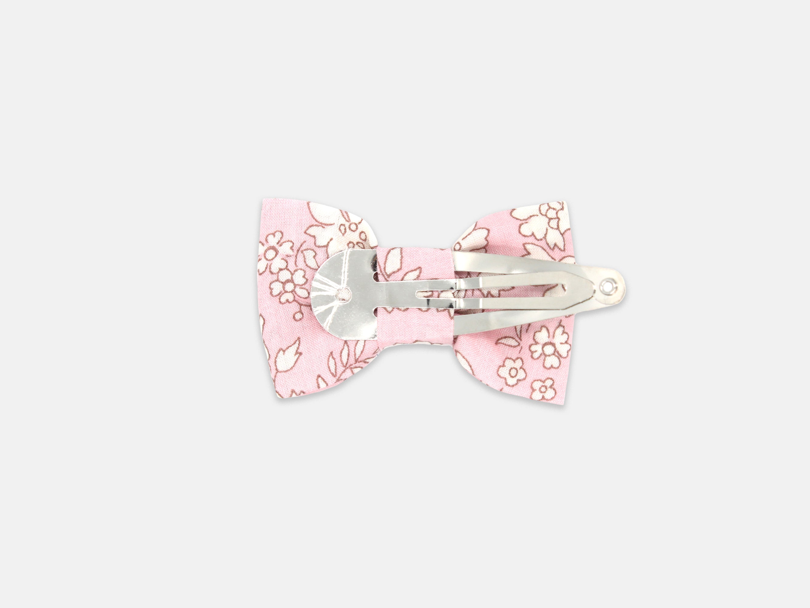 Small Bow Hair Clip - Snap Clip, Liberty London Capel S Print | Holme & Moss