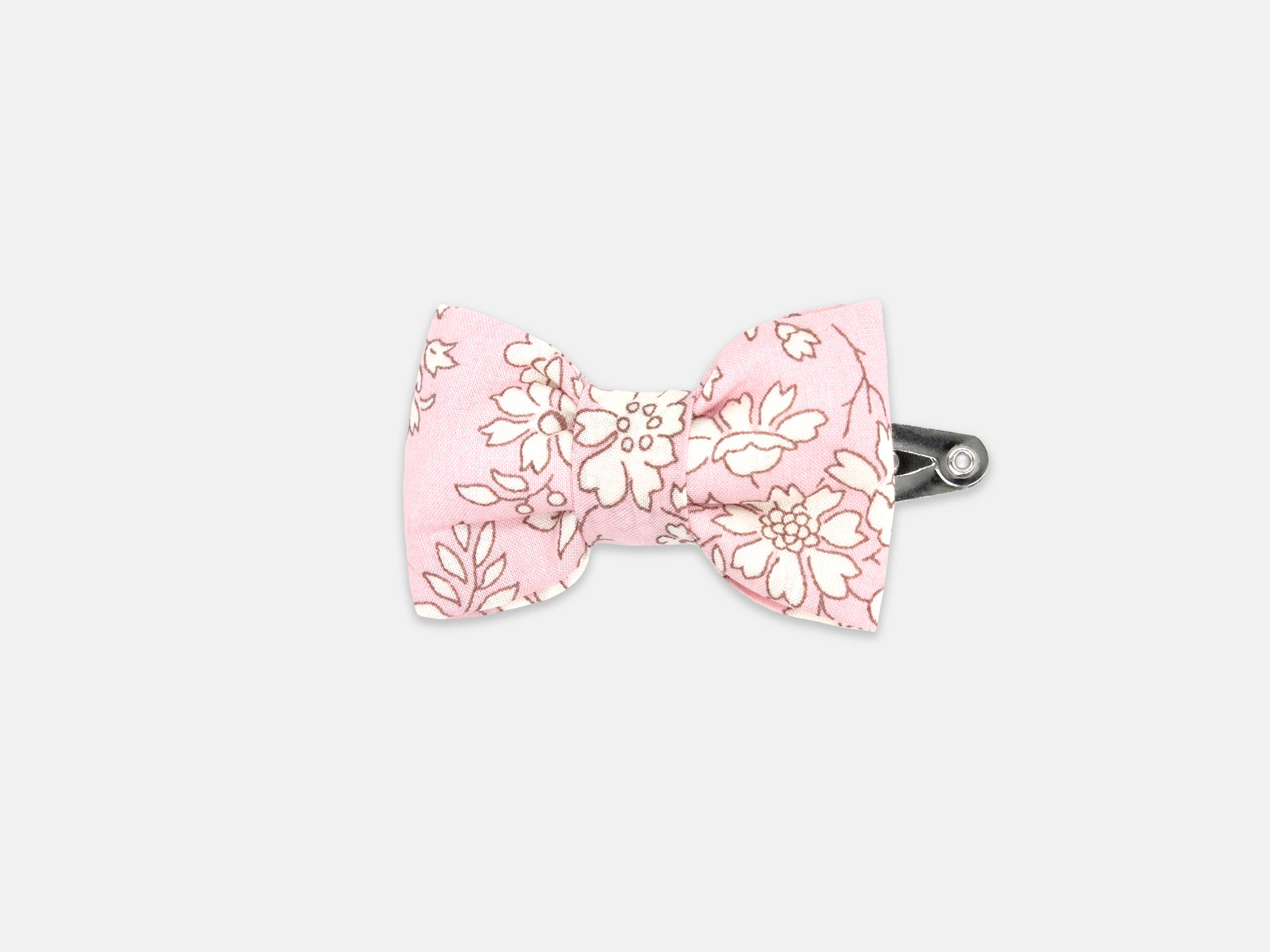 Small Bow Hair Clip, Liberty London Capel S Print | Holme & Moss