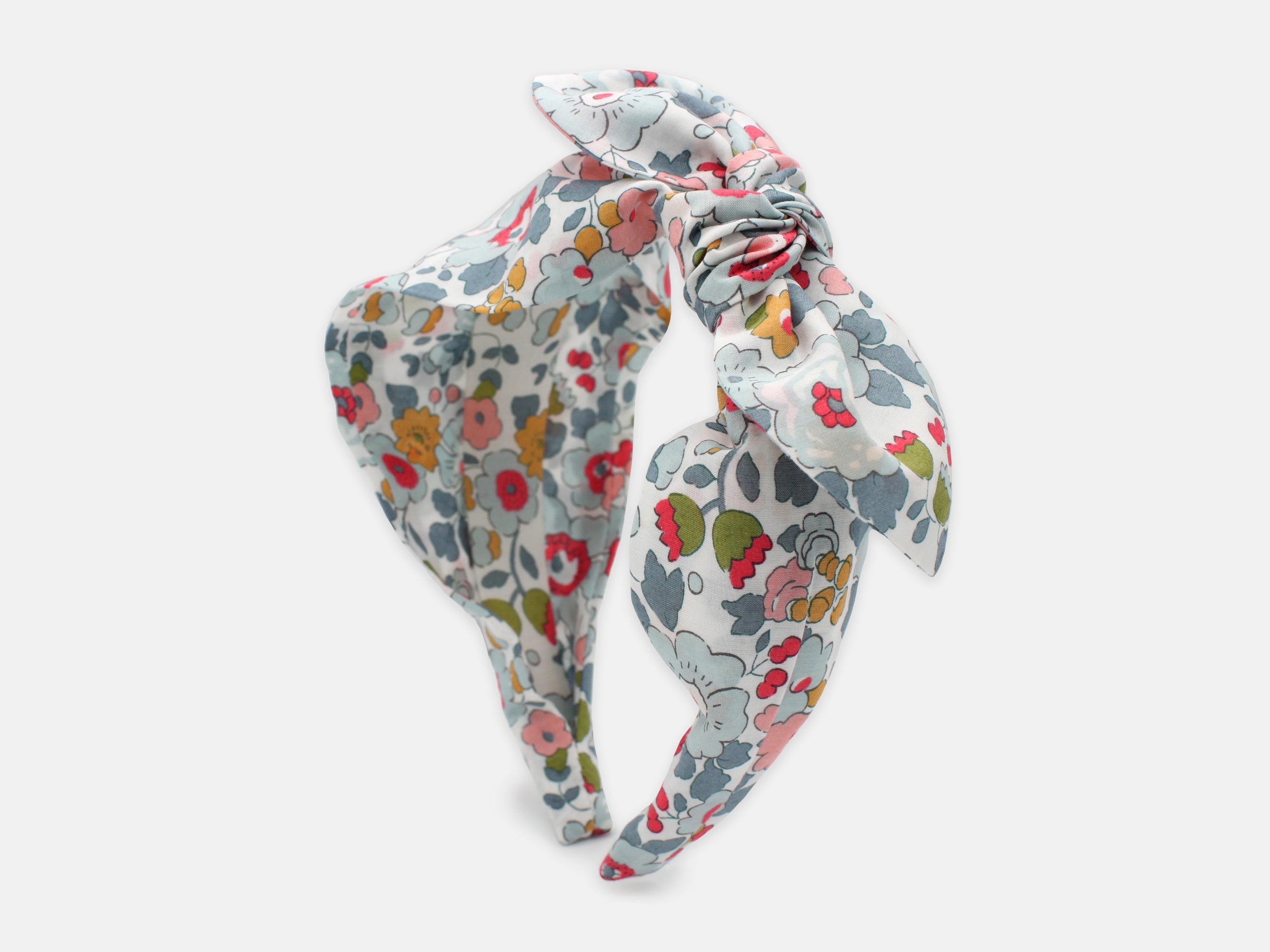 Side Bow Headband, Liberty London Betsy P Print | Holme & Moss