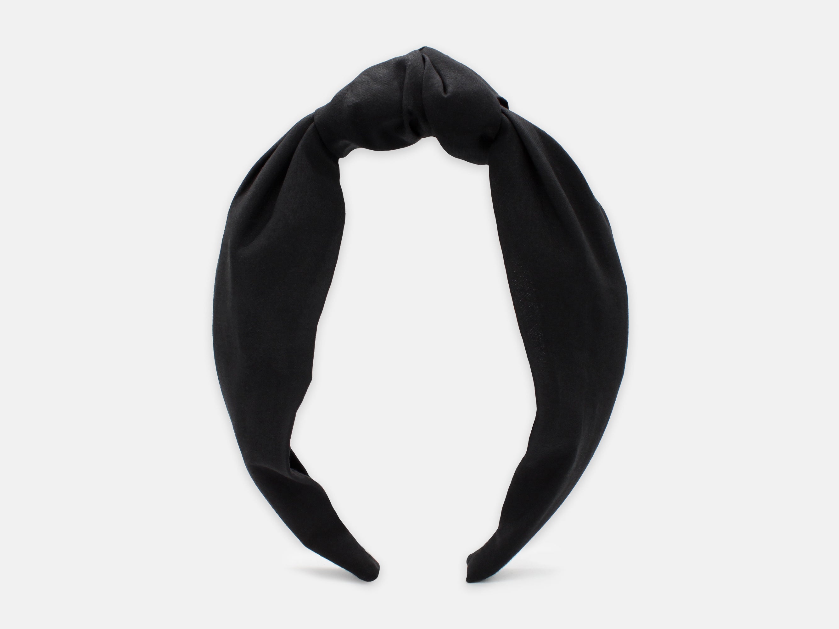 Classic Knot Headband, Liberty London Black F Print | Holme & Moss