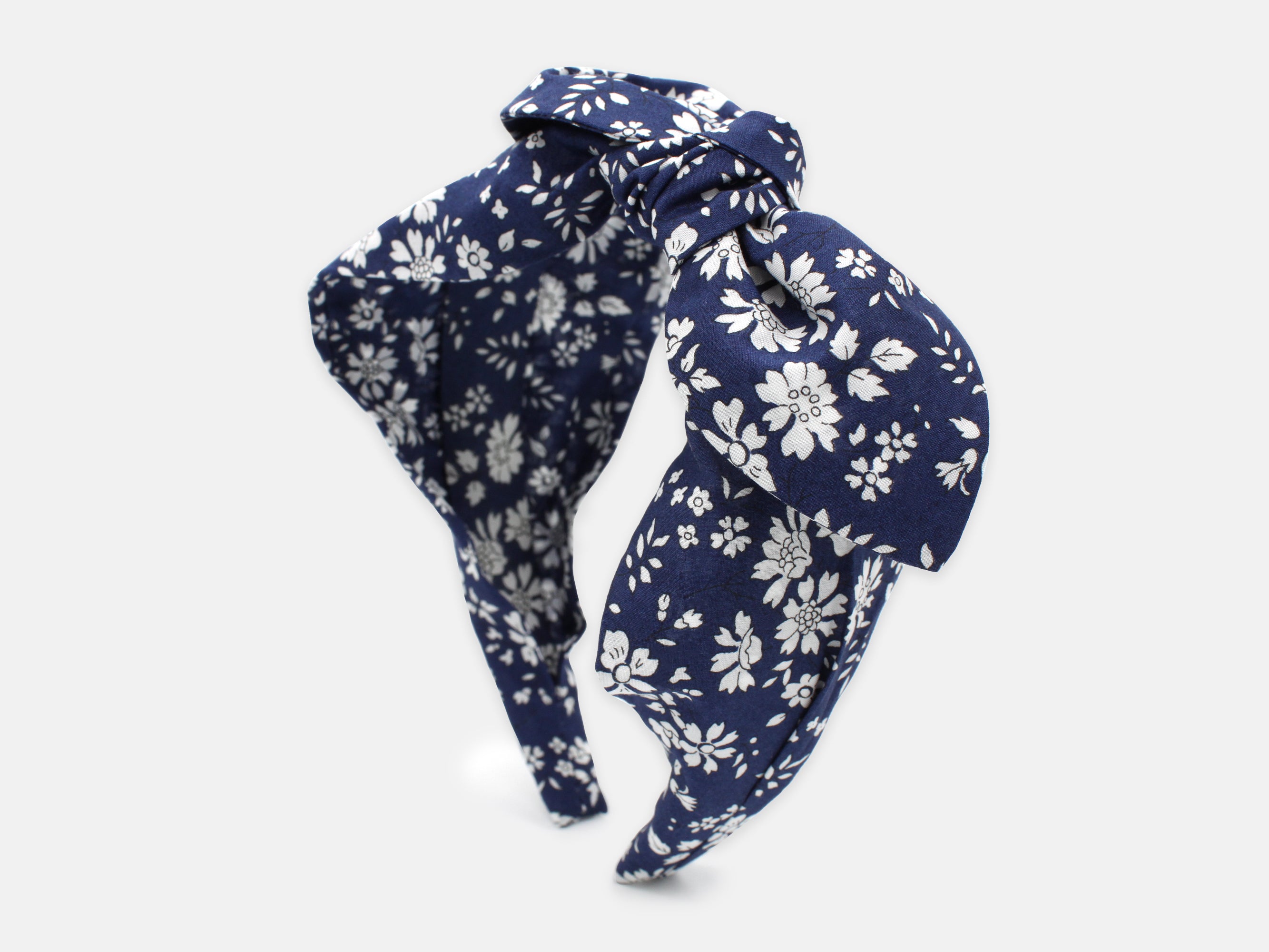 Side Bow Headband, Liberty London Capel U Print | Holme & Moss