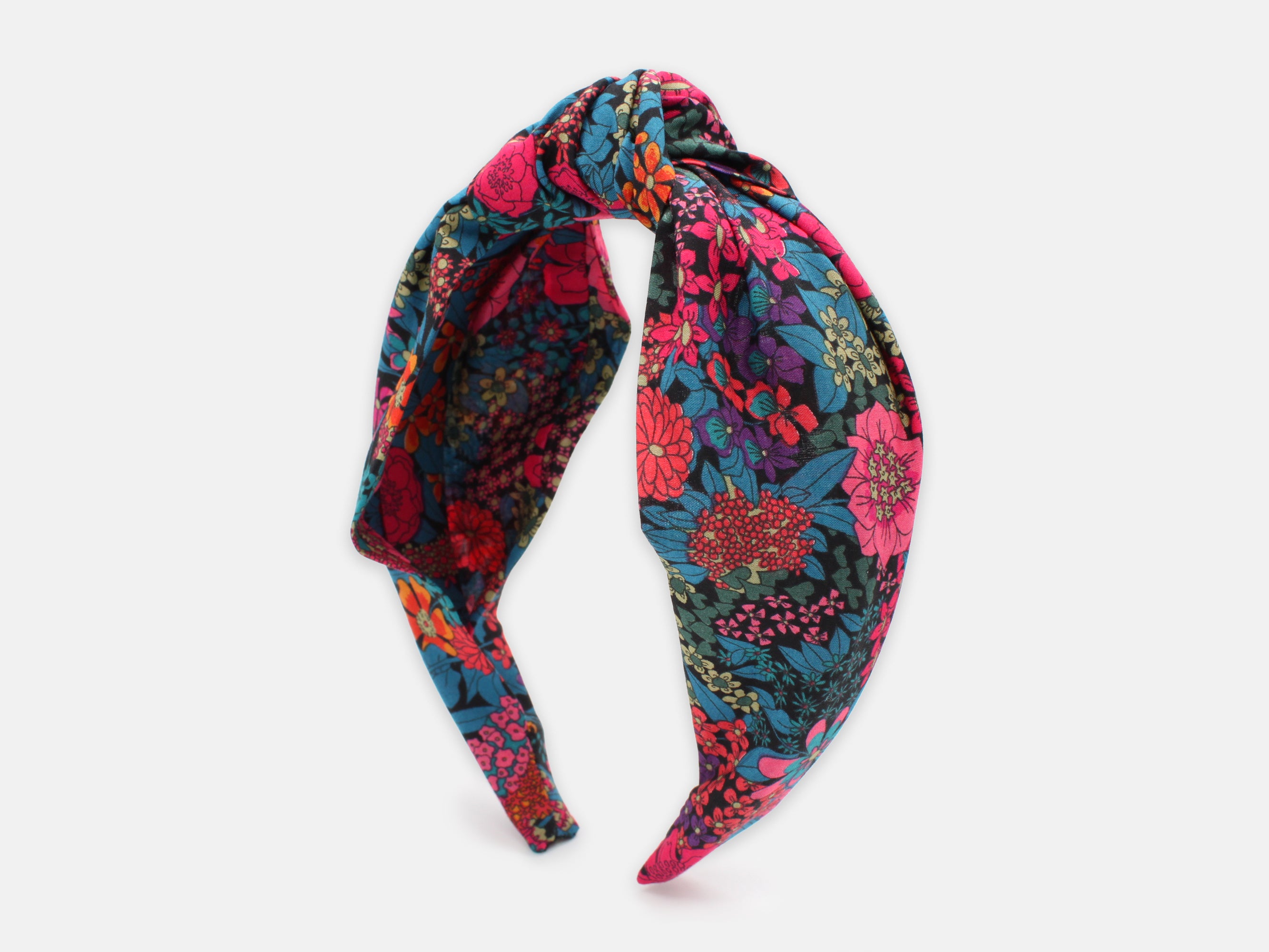 Classic Knot Headband, Liberty London Ciara C Print | Holme & Moss