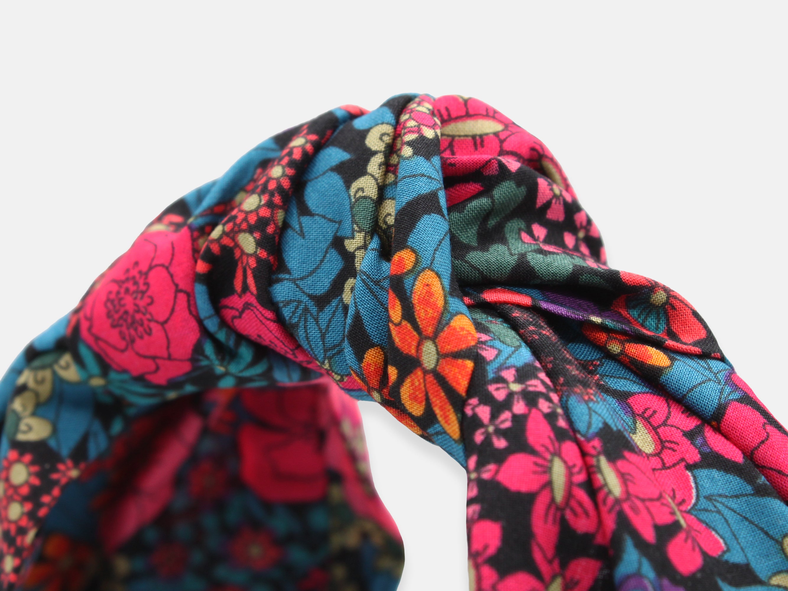Classic Knot Headband, Liberty London Ciara C Print | Holme & Moss