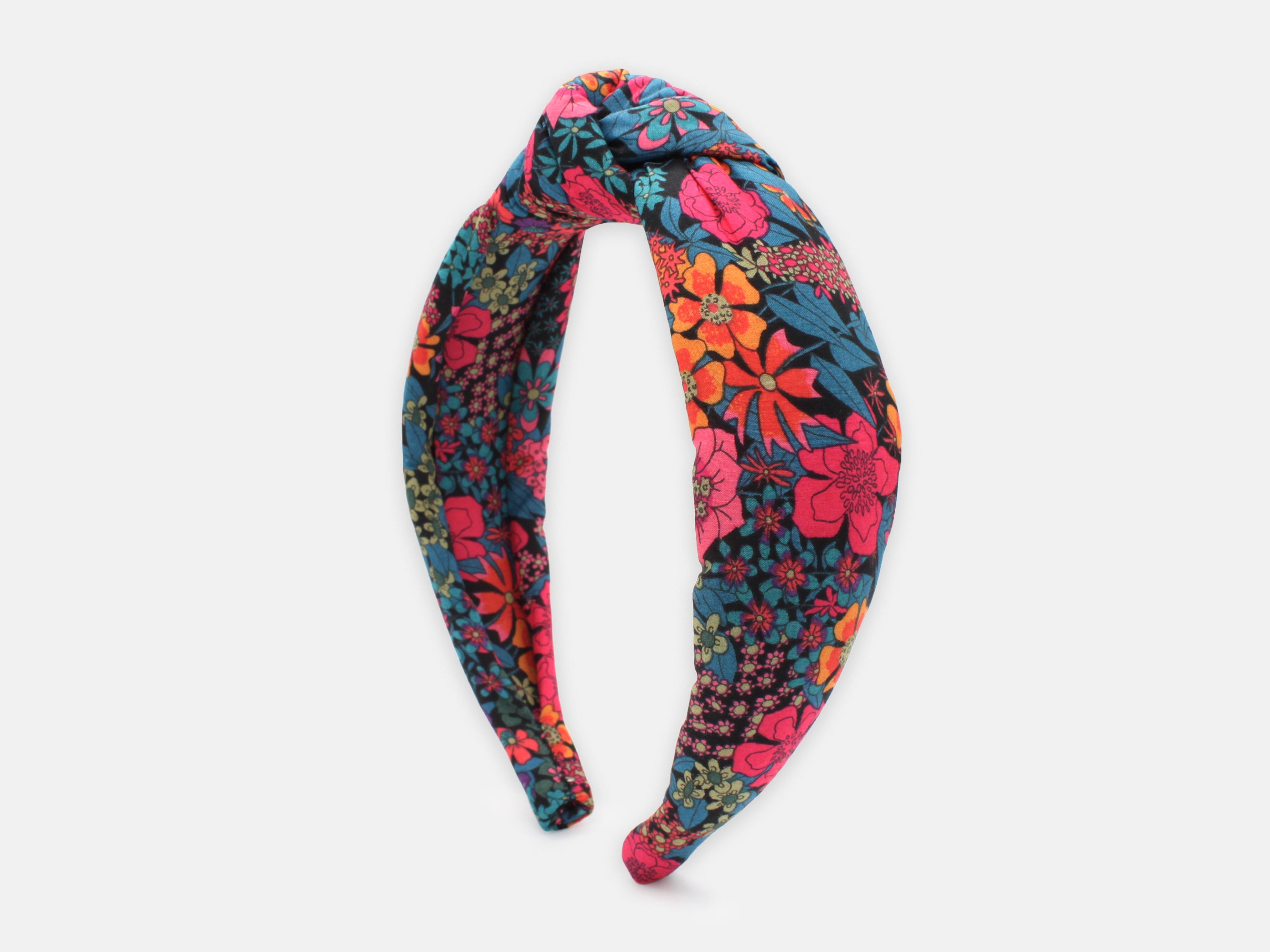 Padded Knot Headband, Liberty London Ciara C Print | Holme & Moss