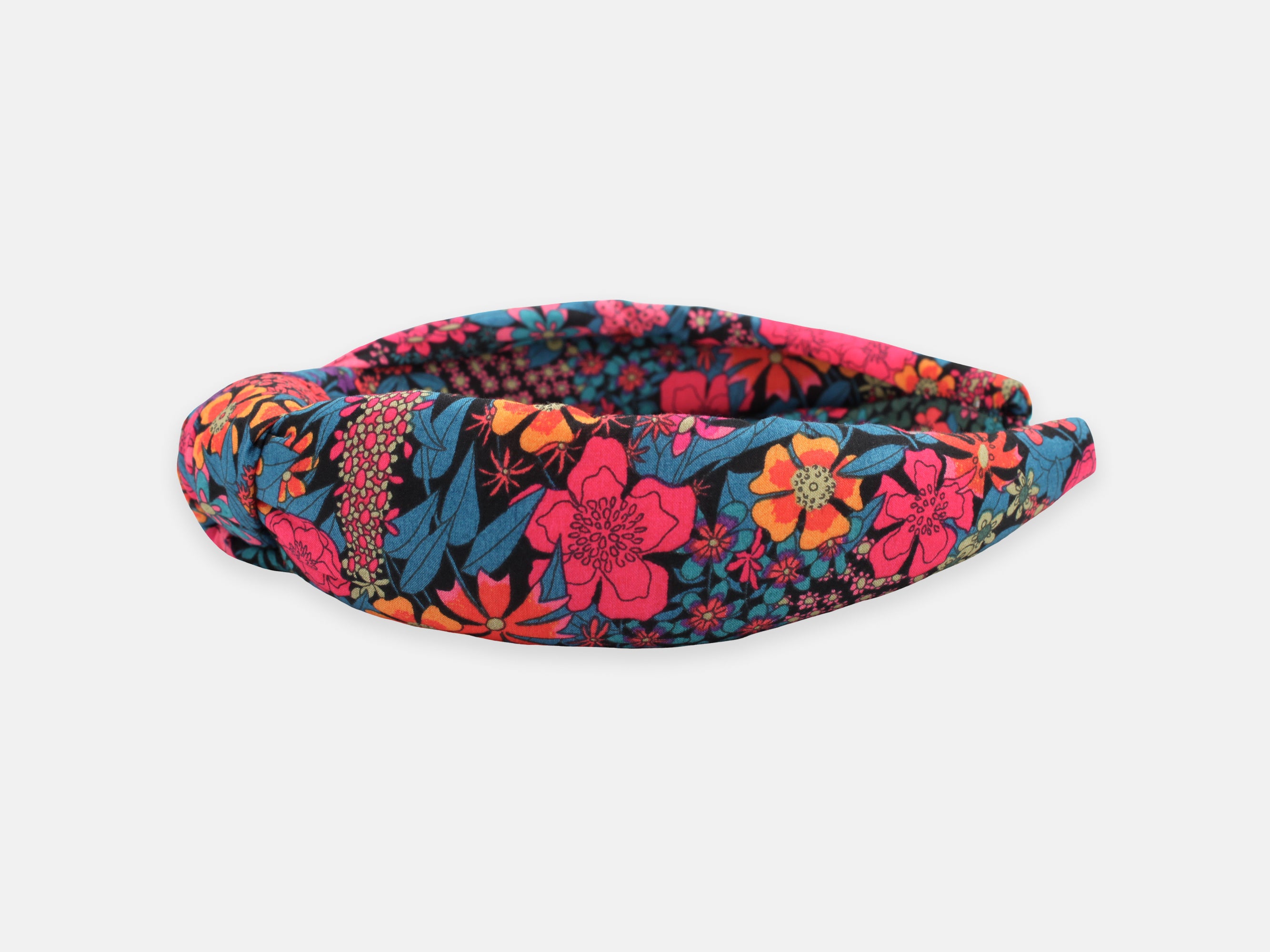 Padded Knot Headband, Liberty London Ciara C Print | Holme & Moss