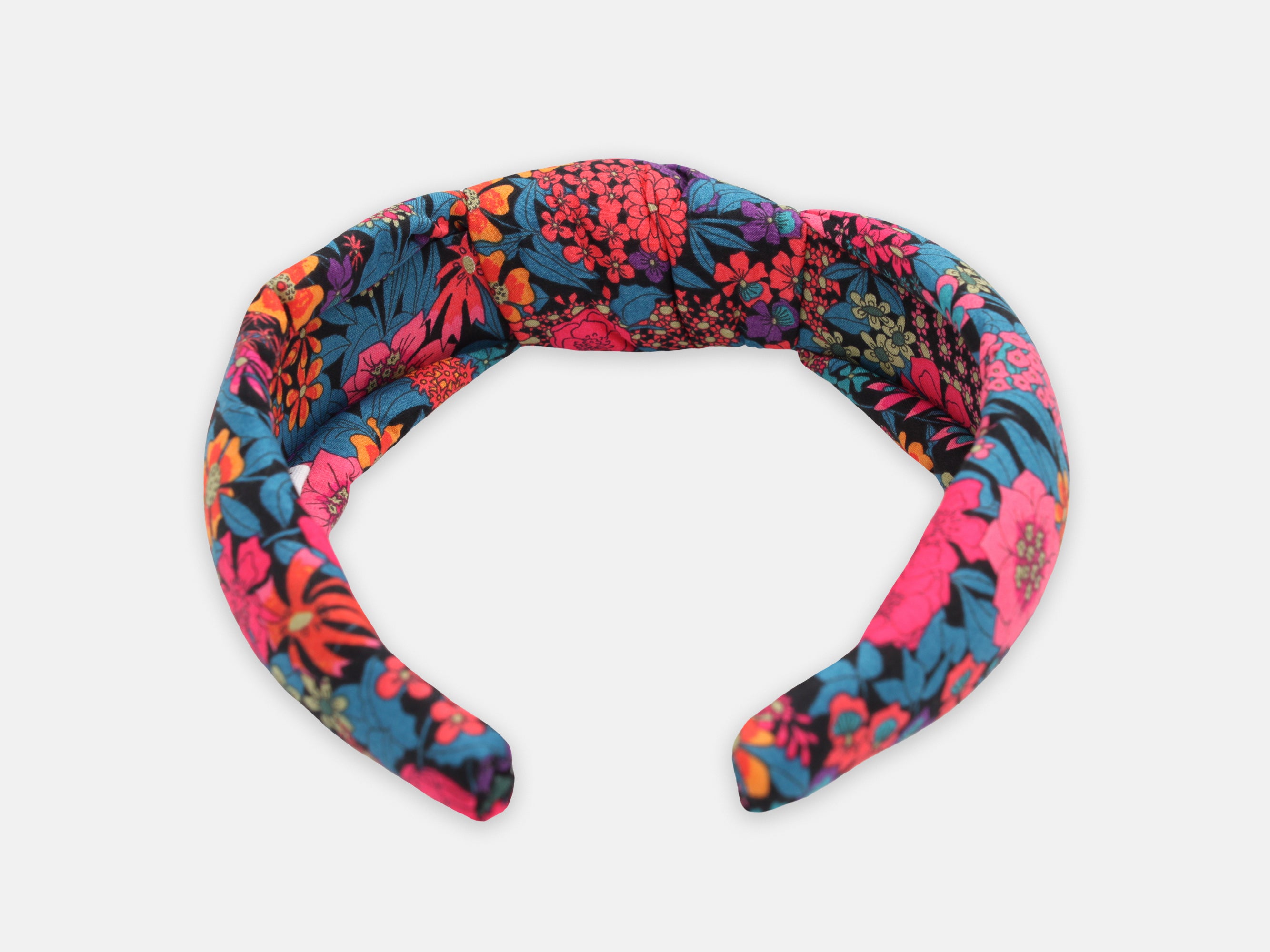 Padded Knot Headband, Liberty London Ciara C Print | Holme & Moss