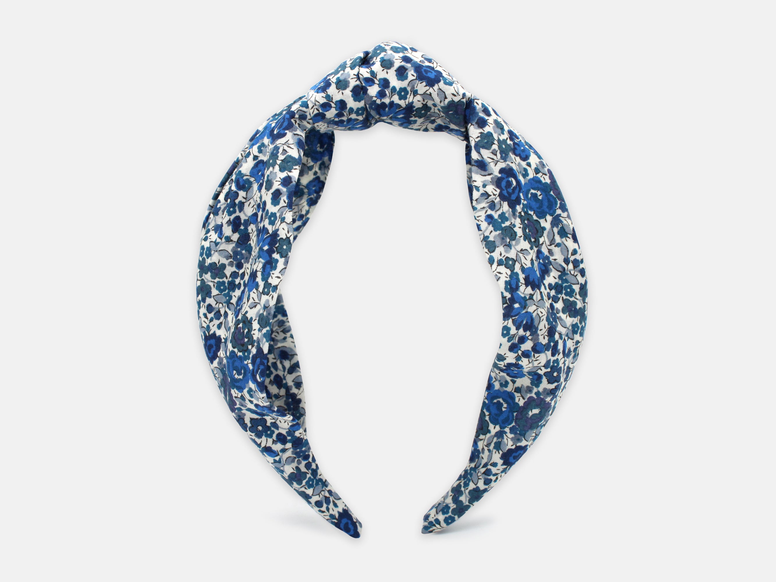 Classic Knot Headband, Liberty London Emma and Georgina B Print | Holme & Moss