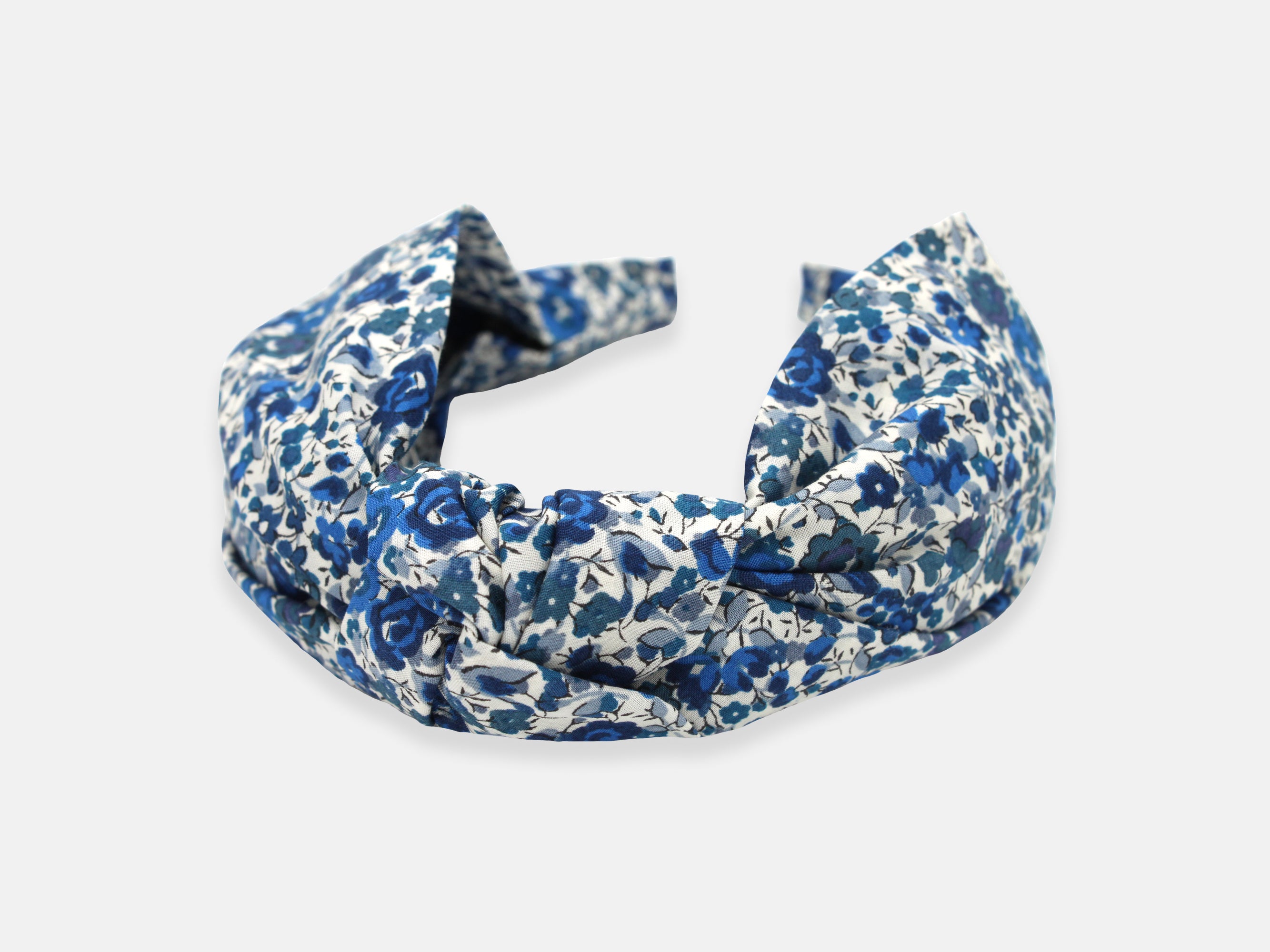 Classic Knot Headband, Liberty London Emma and Georgina B Print | Holme & Moss
