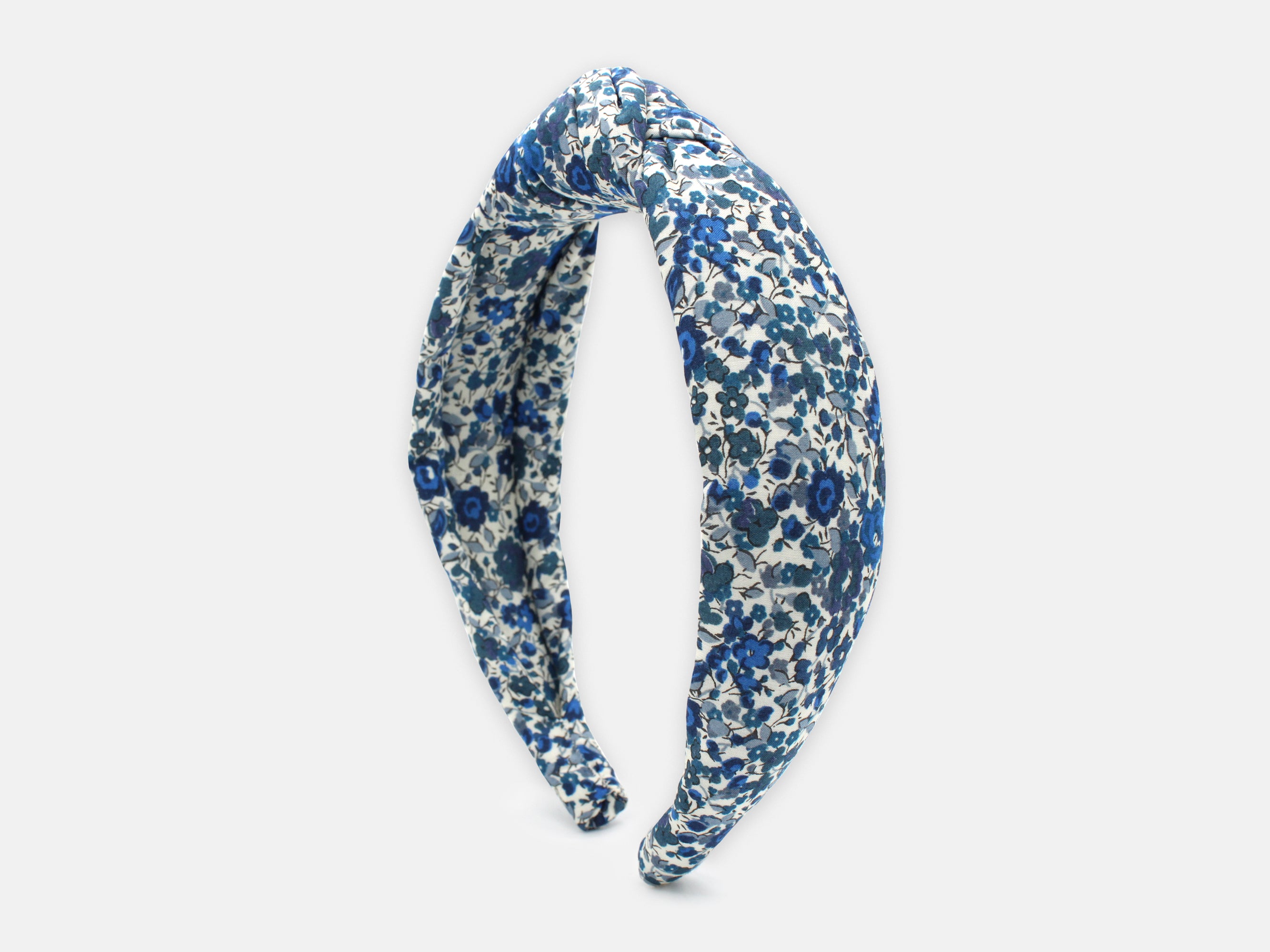 Padded Knot Headband, Liberty London Emma and Georgina B Print | Holme & Moss