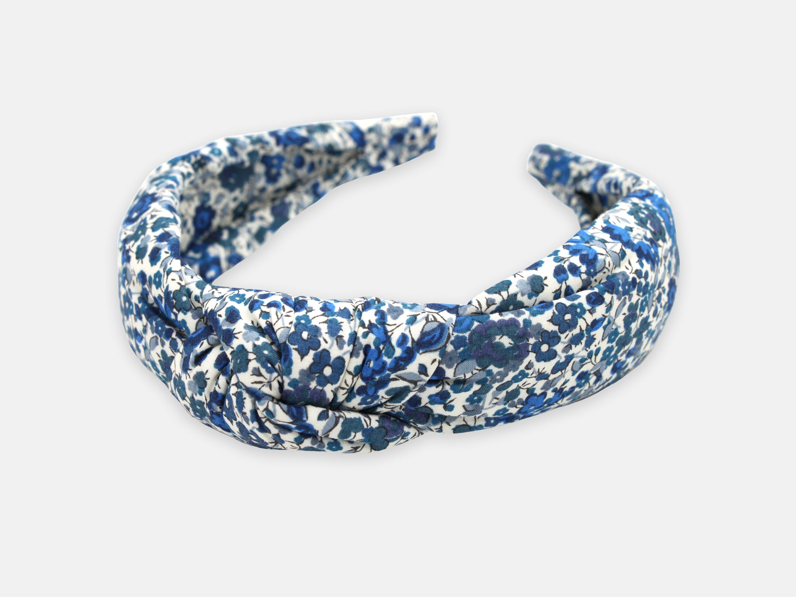 Padded Knot Headband, Liberty London Emma and Georgina B Print | Holme & Moss