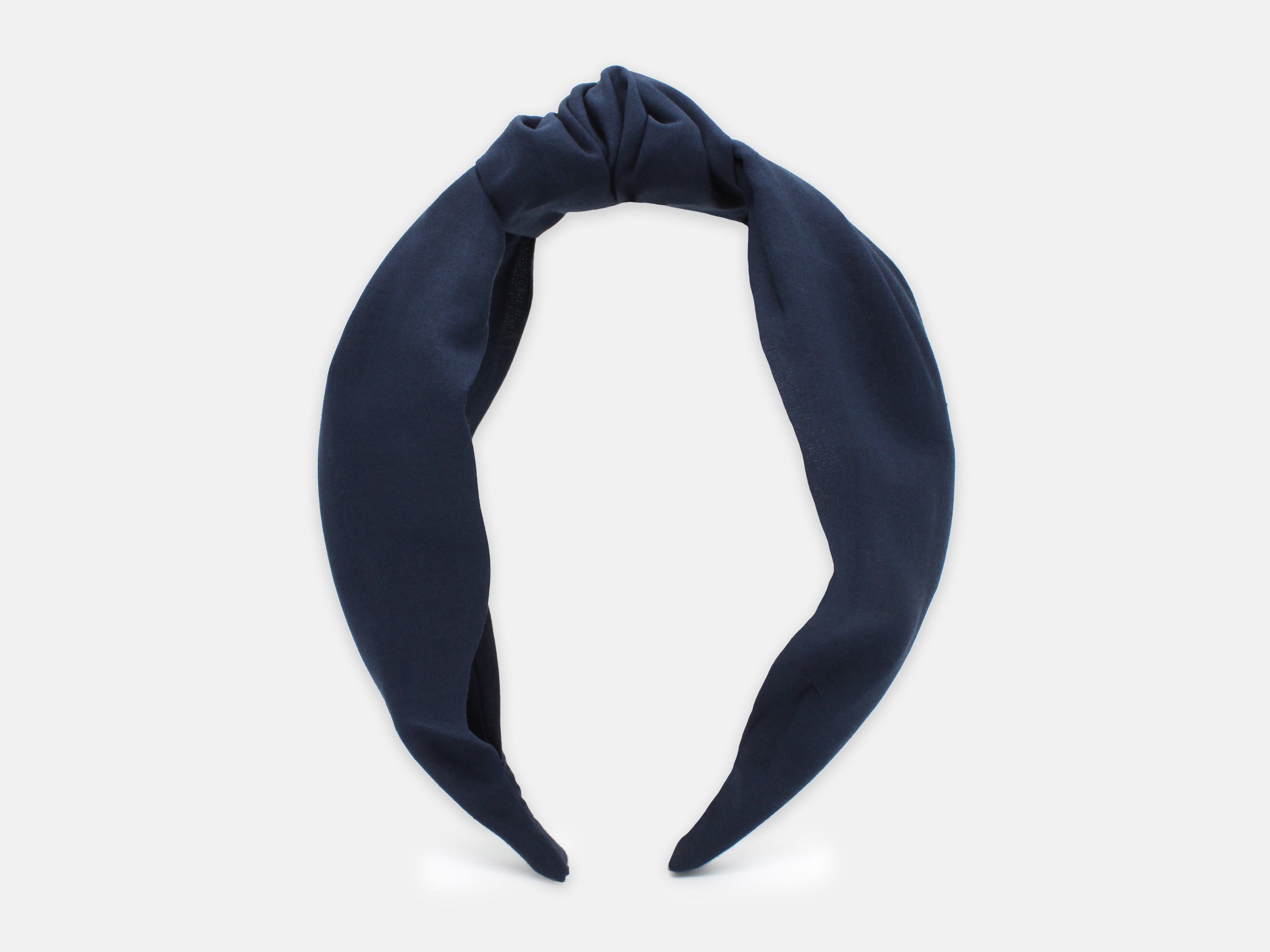 Classic Knot Headband, Liberty London Navy C Print | Holme & Moss
