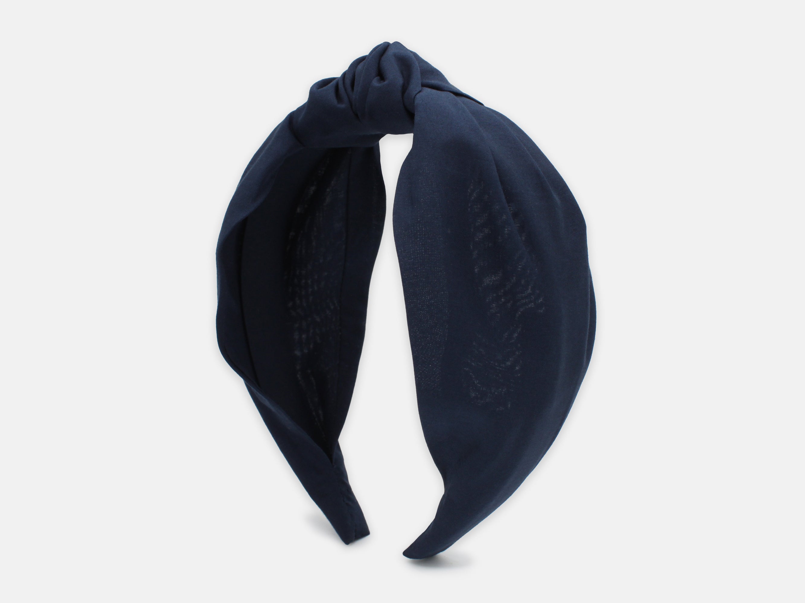 Classic Knot Headband, Liberty London Navy C Print | Holme & Moss