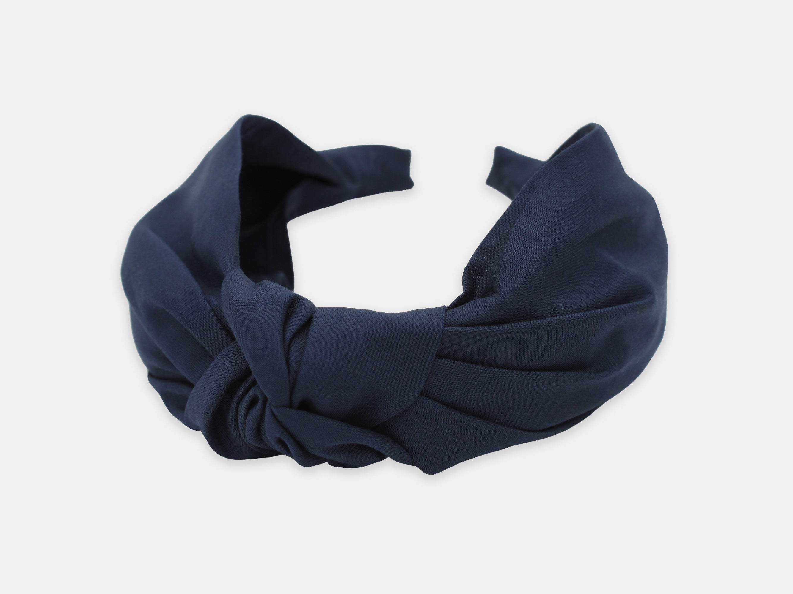 Classic Knot Headband, Liberty London Navy C Print | Holme & Moss