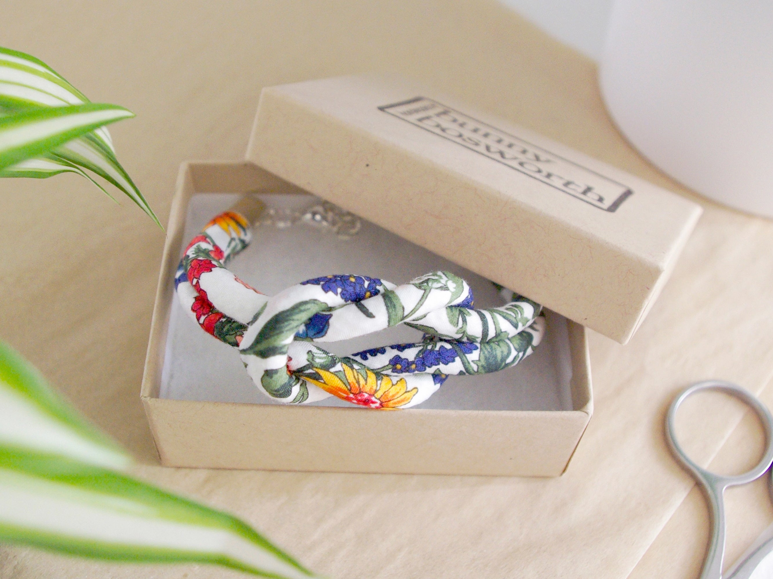 Bunny Bosworth Reef Knot Bracelet in Box - Liberty London Print | Holme & Moss