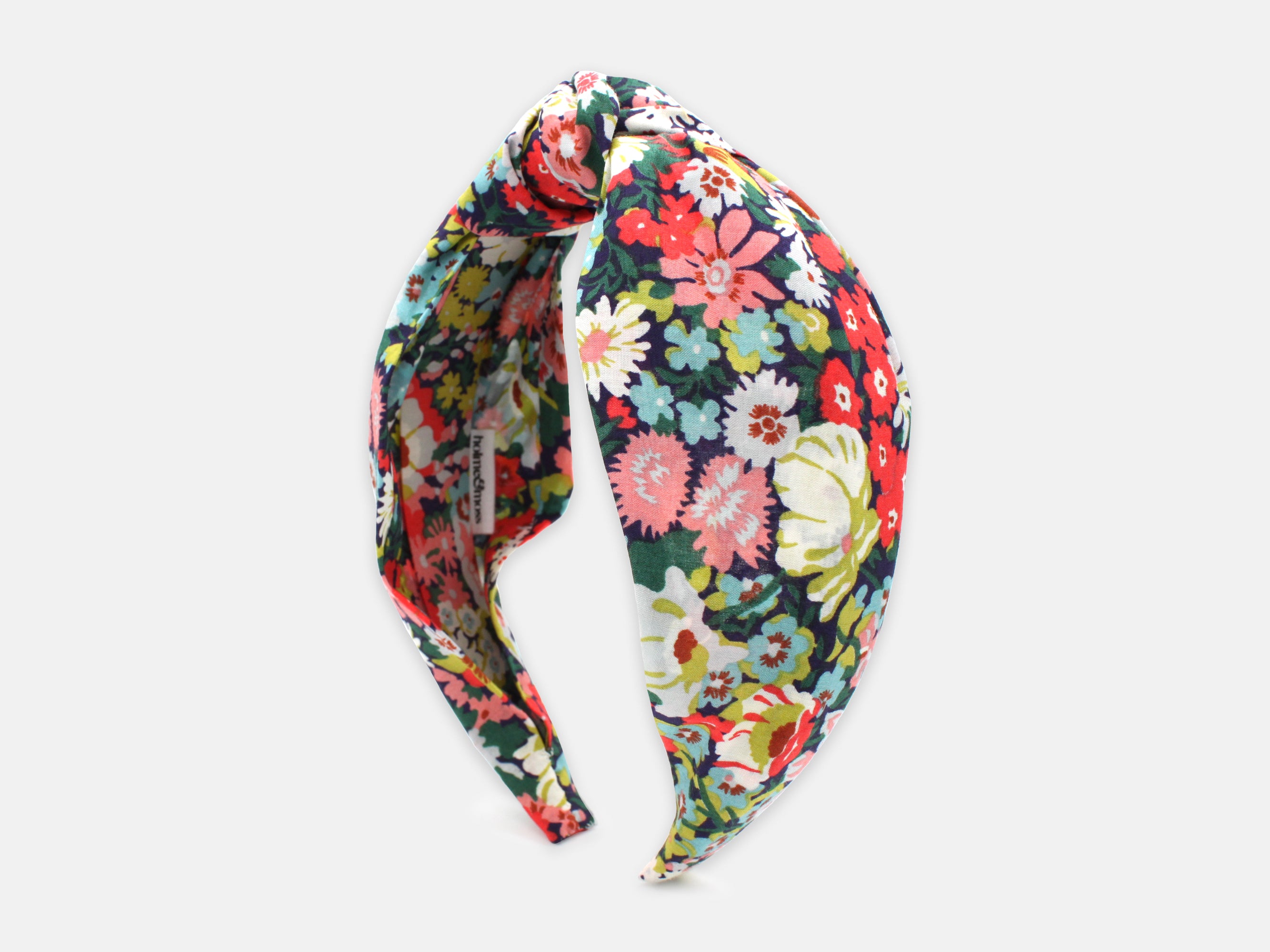 Classic Knot Headband, Liberty London Thorpe C Print | Holme & Moss
