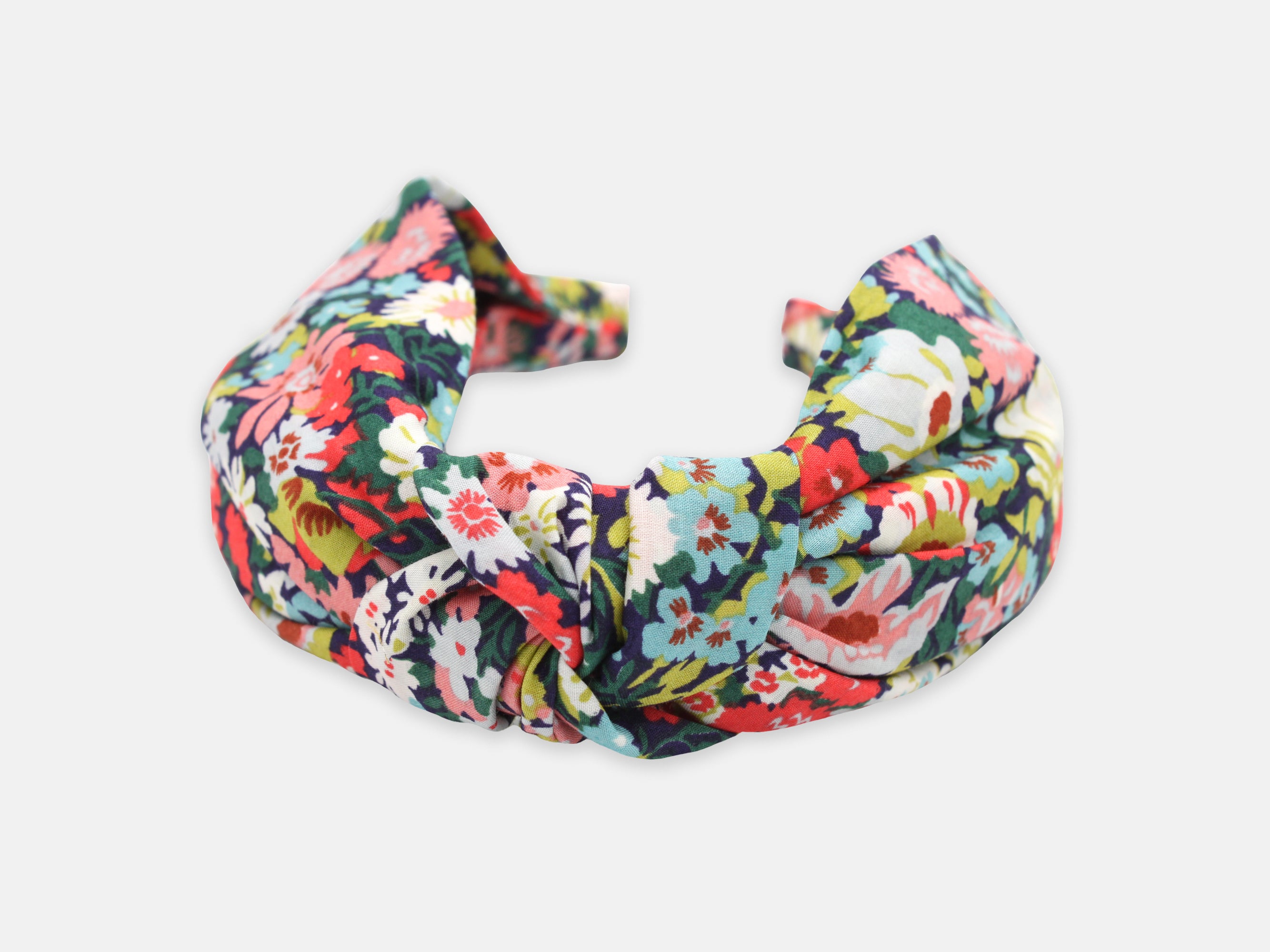 Classic Knot Headband, Liberty London Thorpe C Print | Holme & Moss