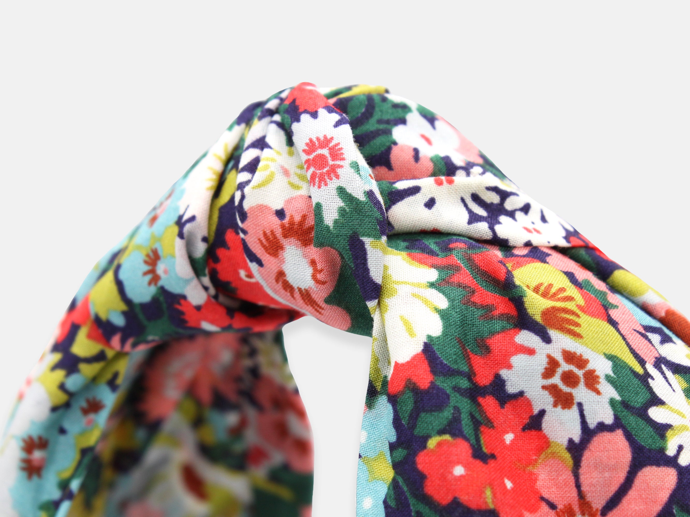 Classic Knot Headband, Liberty London Thorpe C Print | Holme & Moss