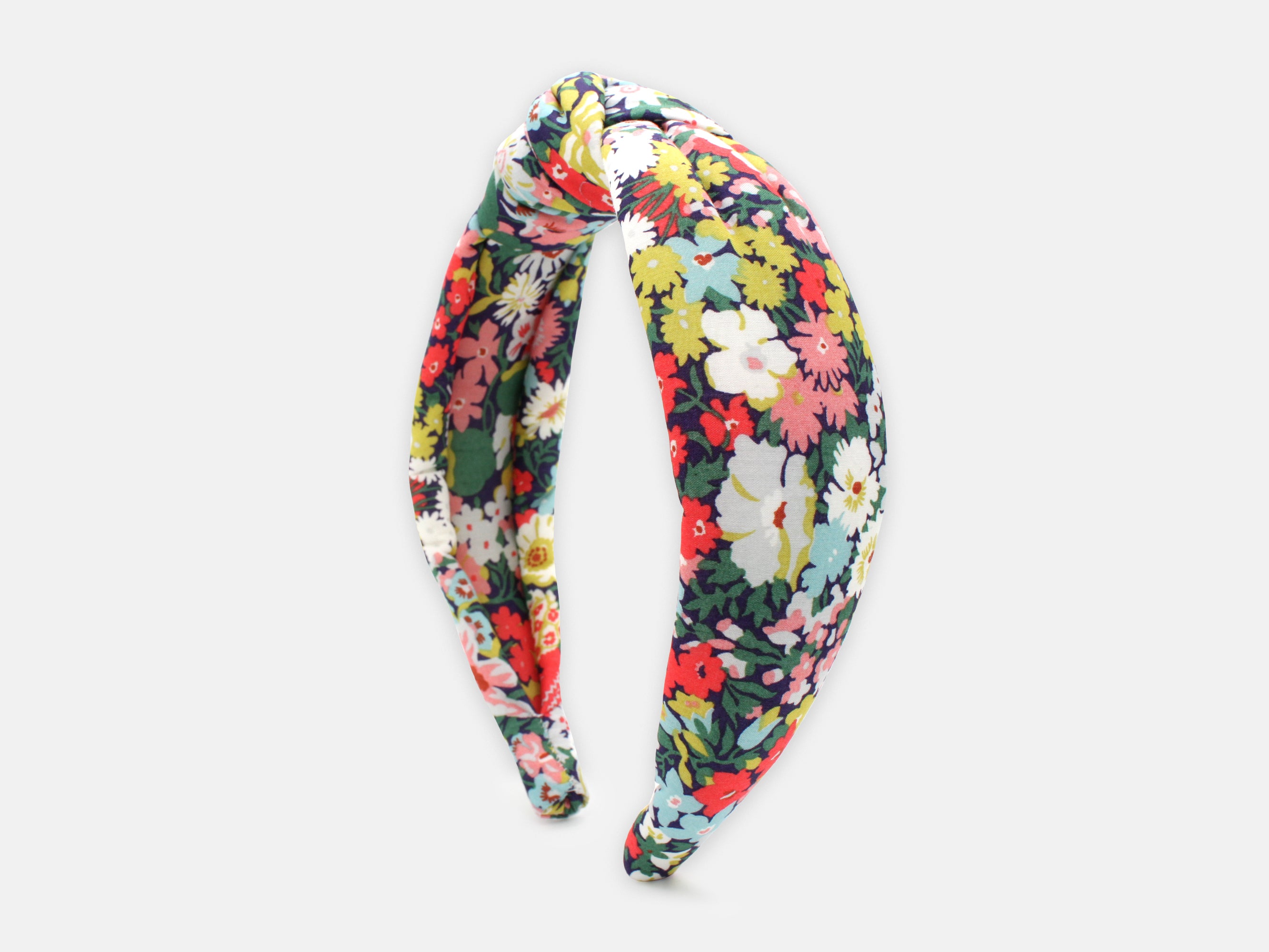 Padded Knot Headband, Liberty London Thorpe C Print | Holme & Moss