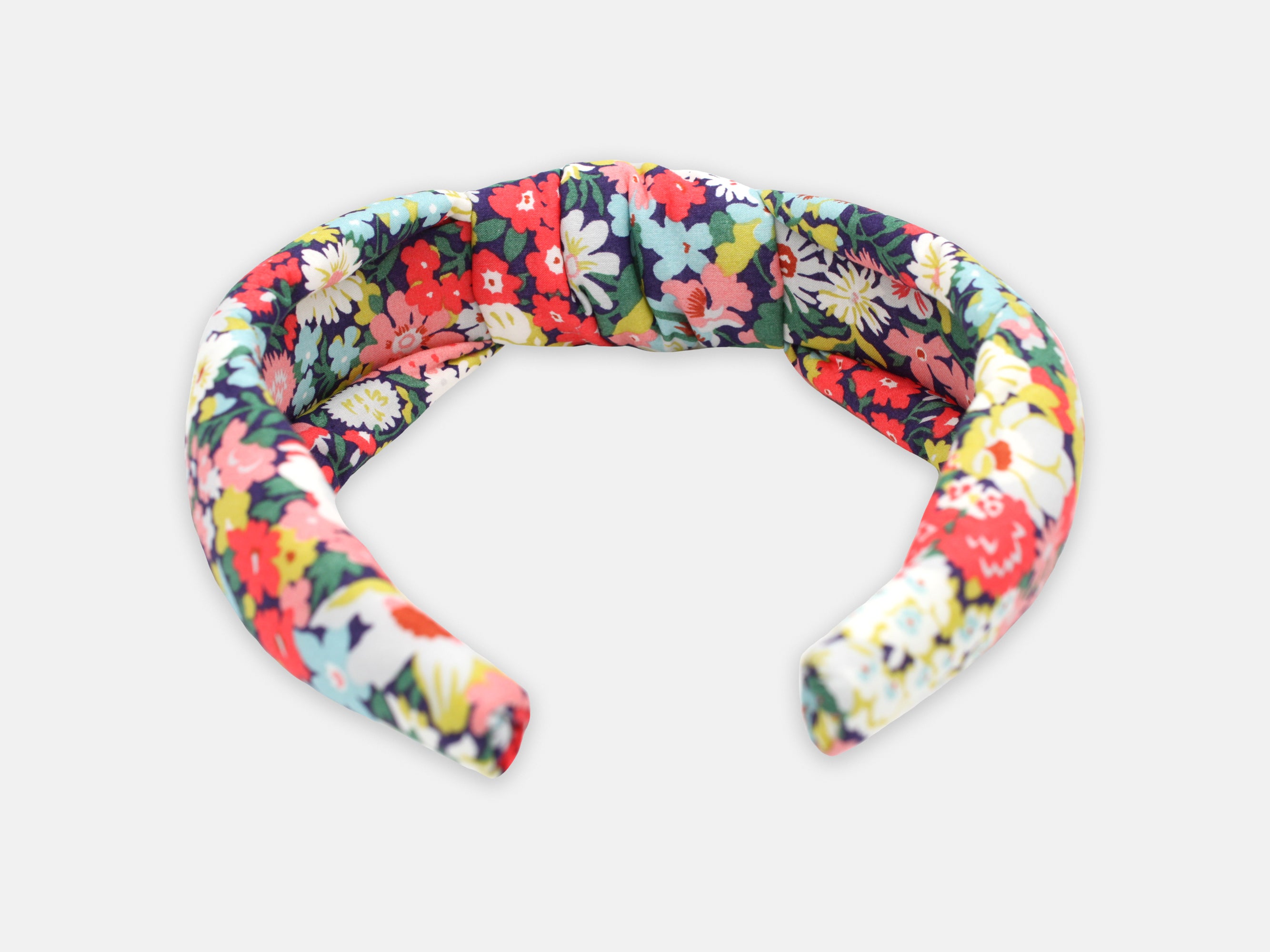 Padded Knot Headband, Liberty London Thorpe C Print | Holme & Moss