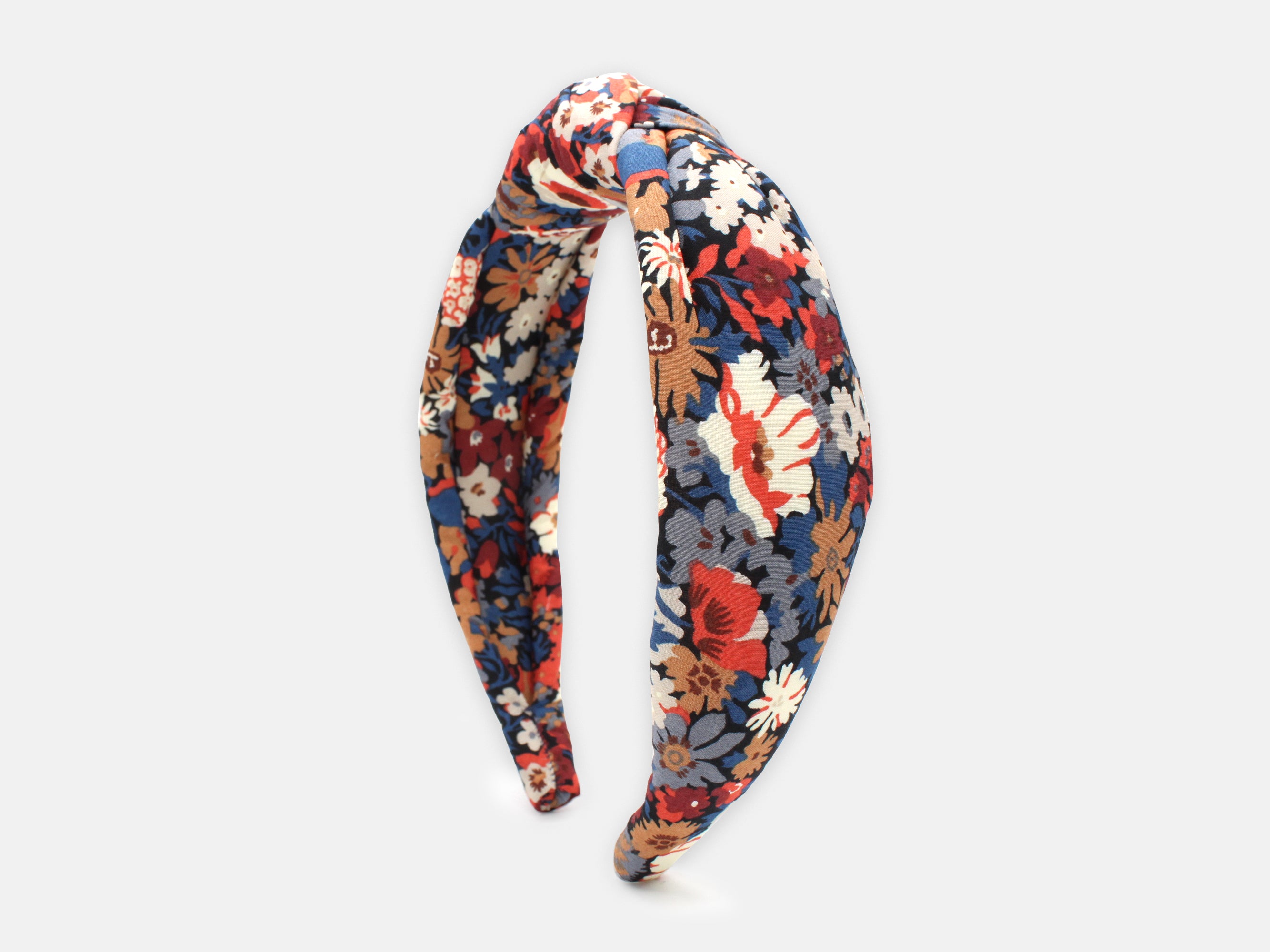 Padded Knot Headband, Liberty London Thorpe L Print | Holme & Moss