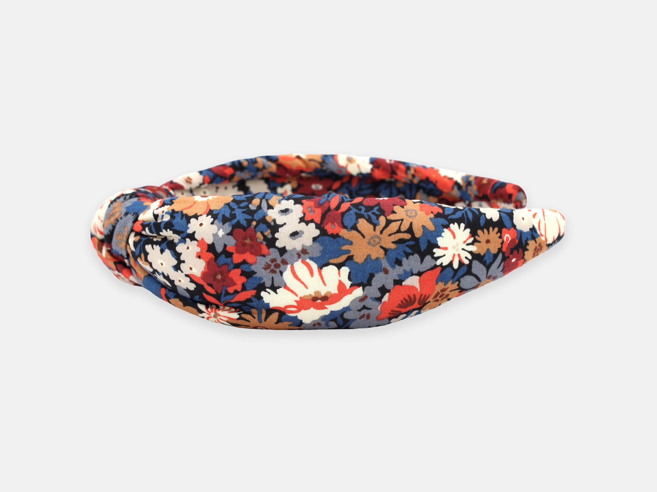 Padded Knot Headband, Liberty London Thorpe L Print | Holme & Moss