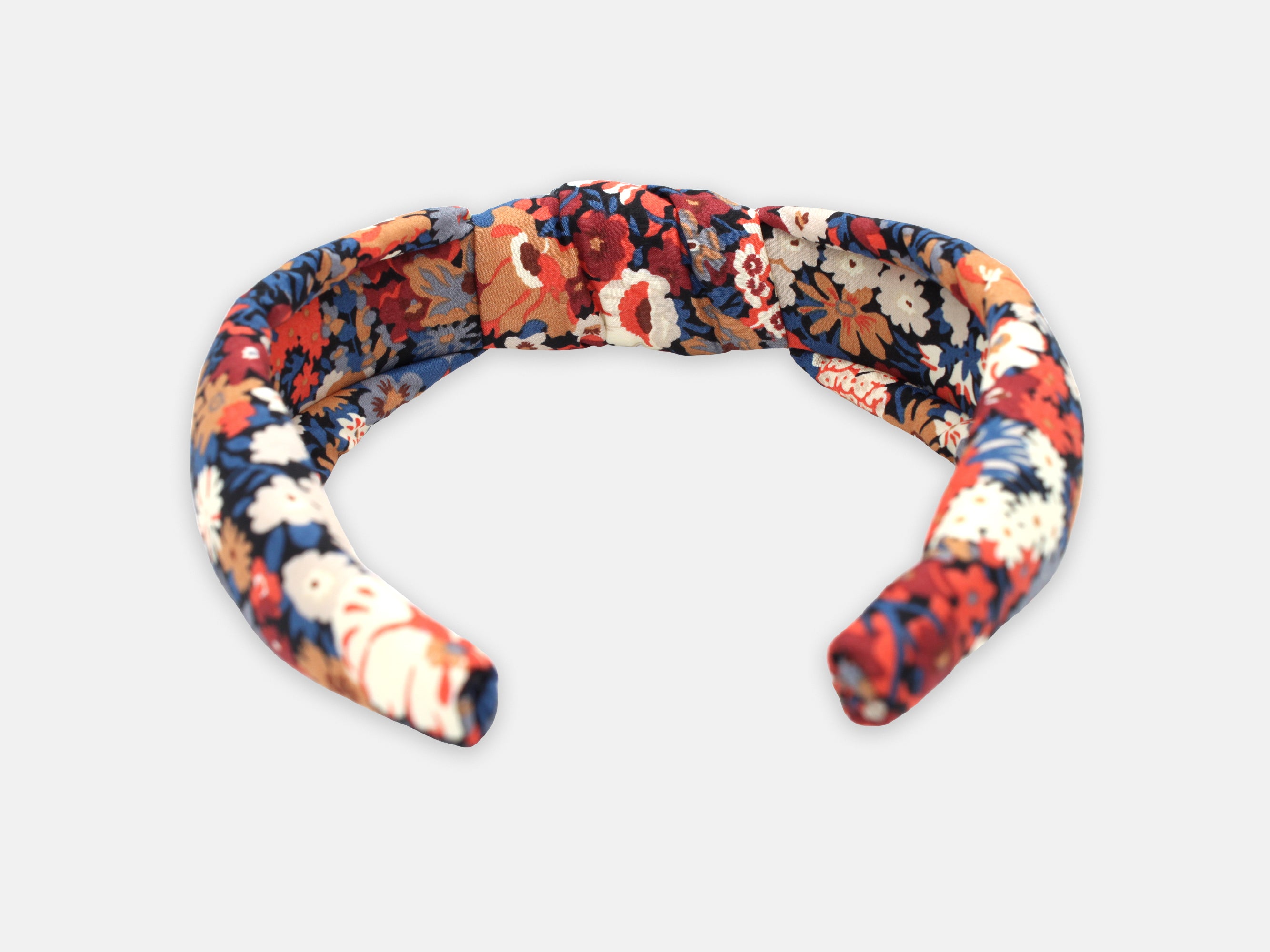Padded Knot Headband, Liberty London Thorpe L Print | Holme & Moss