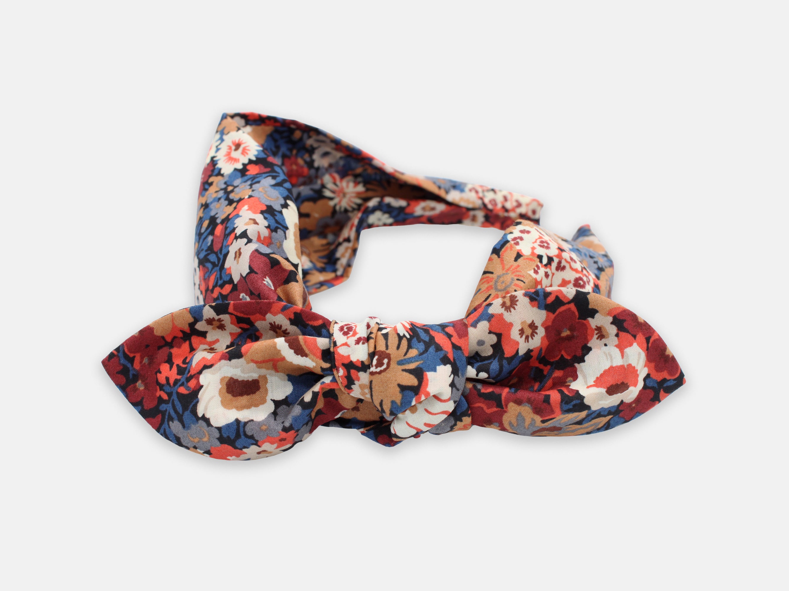 Side Bow Headband, Liberty London Thorpe L Print | Holme & Moss
