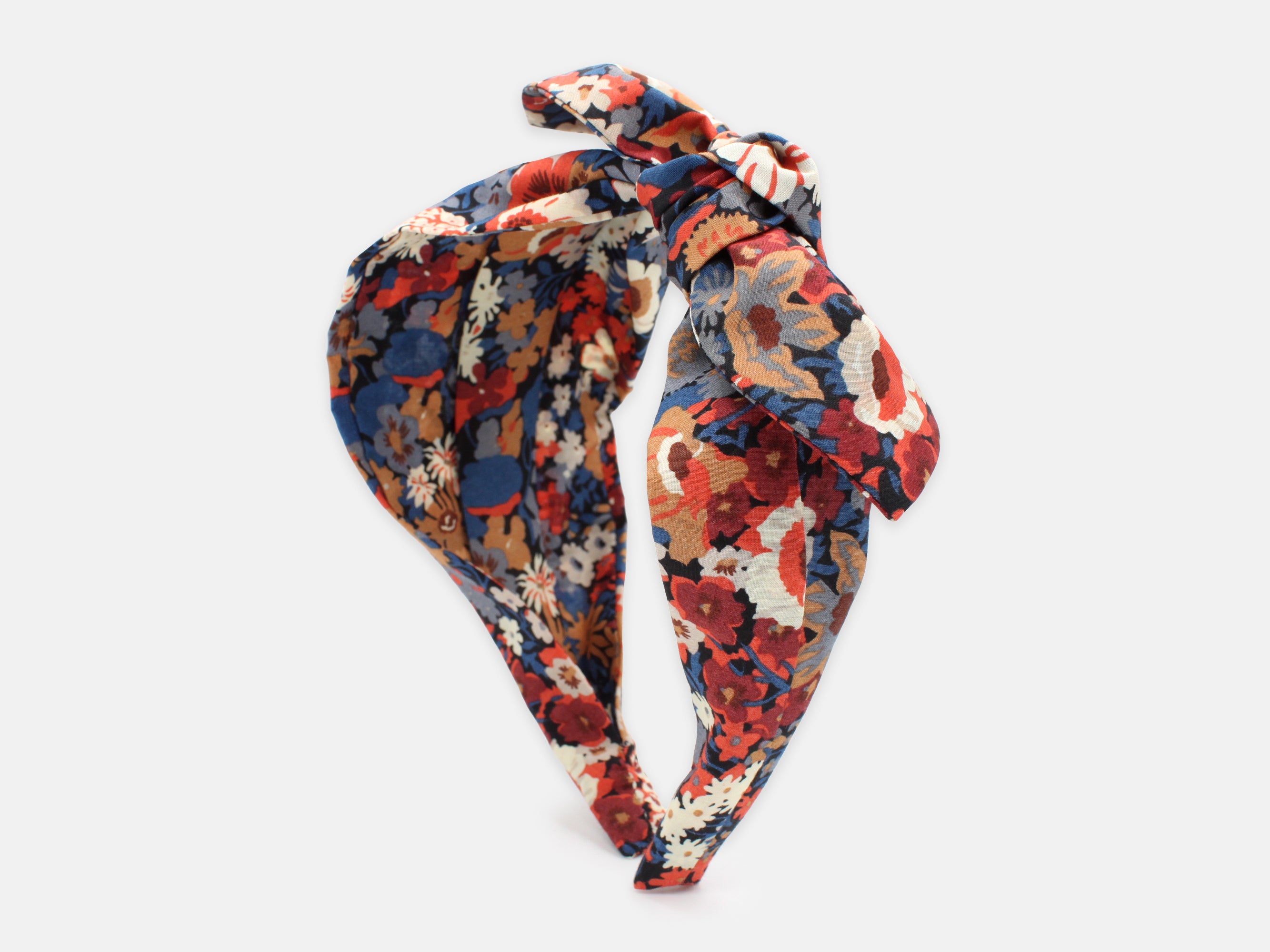Side Bow Headband, Liberty London Thorpe L Print | Holme & Moss