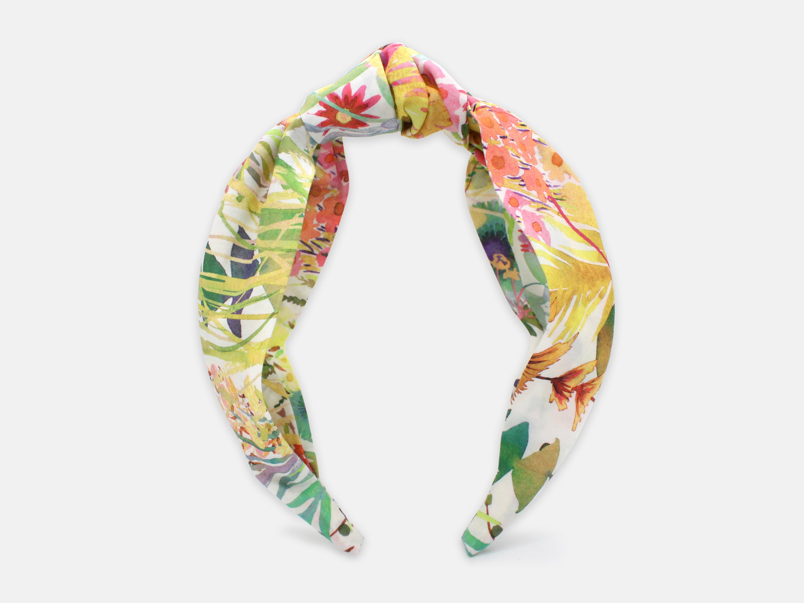 Classic Knot Headband, Liberty London Tresco F Print | Holme & Moss