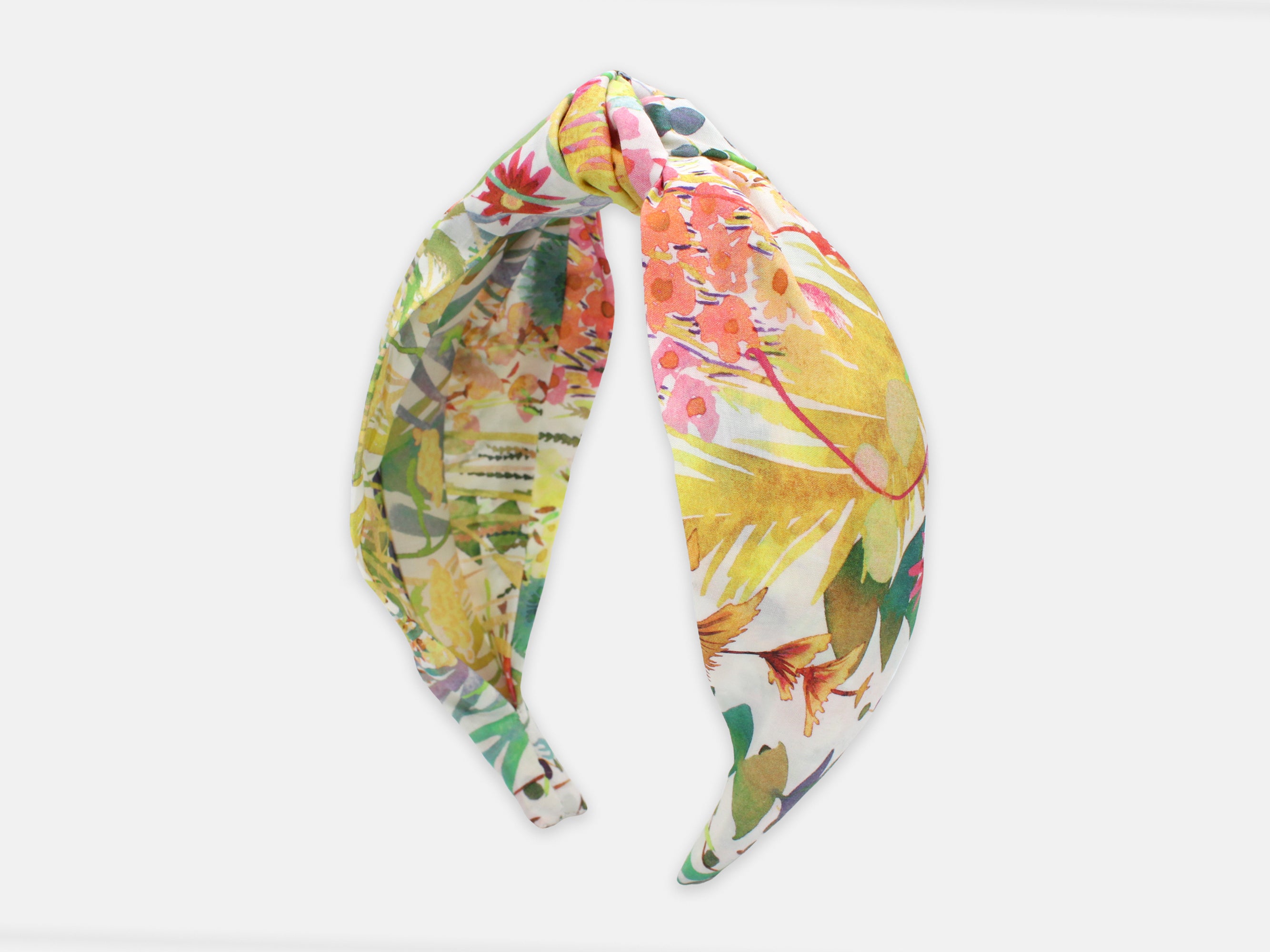 Classic Knot Headband, Liberty London Tresco F Print | Holme & Moss