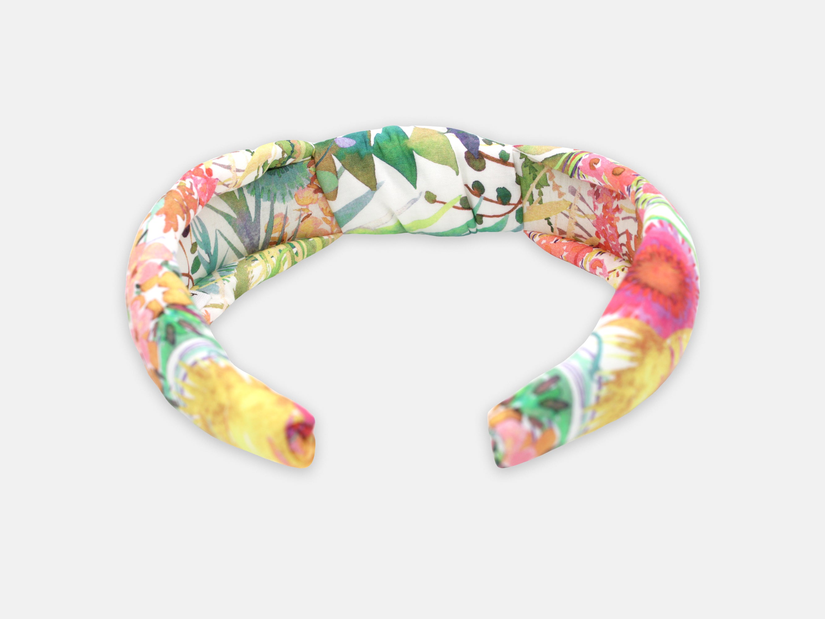 Padded Knot Headband, Liberty London Tresco F Print | Holme & Moss