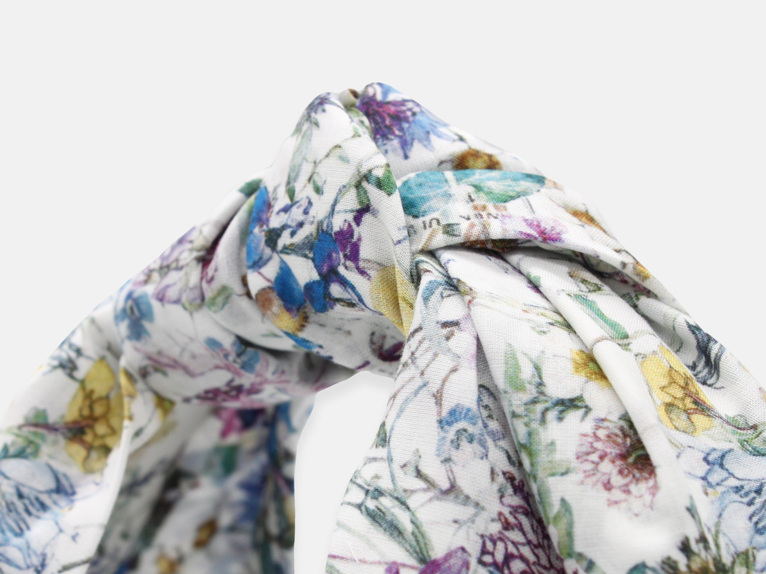 Classic Knot Headband, Liberty London Wild Flowers Print | Holme & Moss