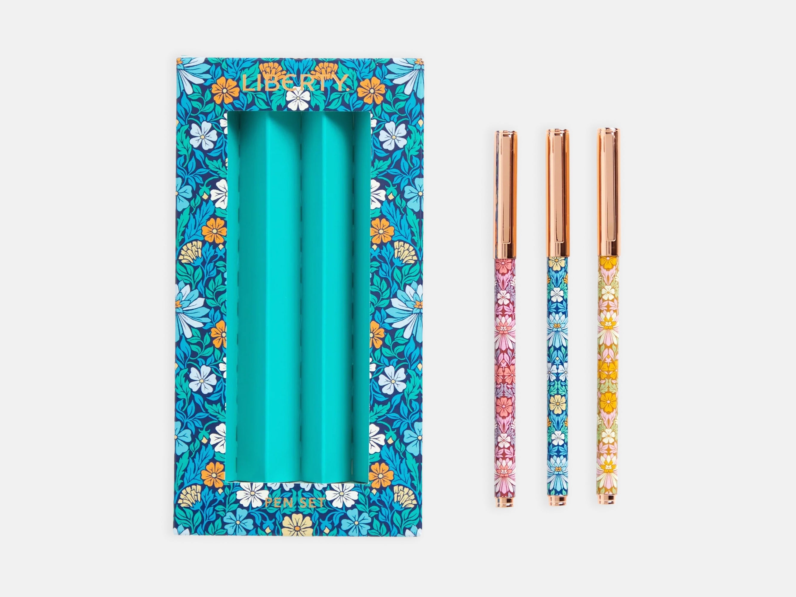 Liberty Moon Flower Pen Set | Holme & Moss