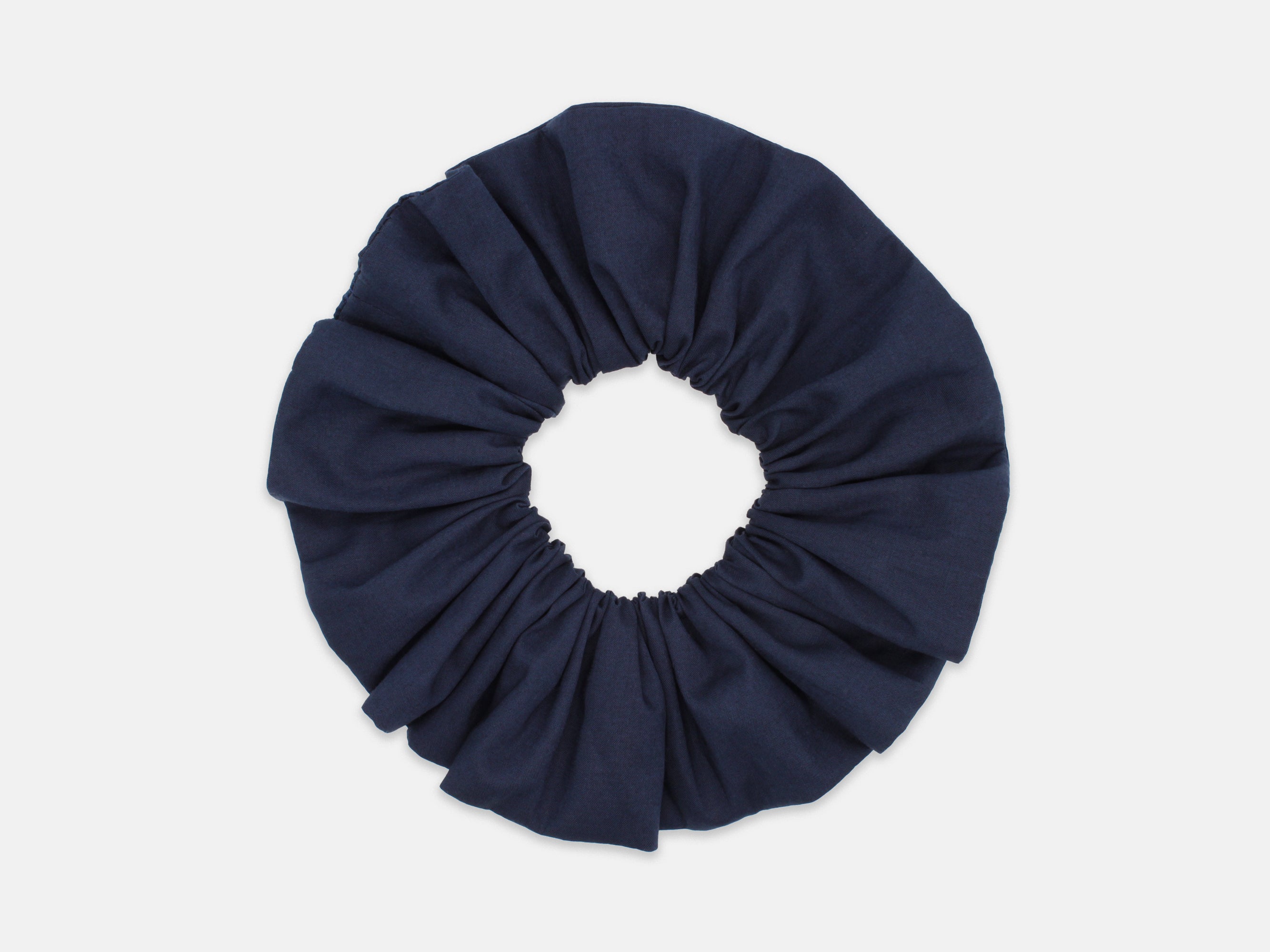 Large Scrunchie - Liberty London Navy C Print | Holme & Moss