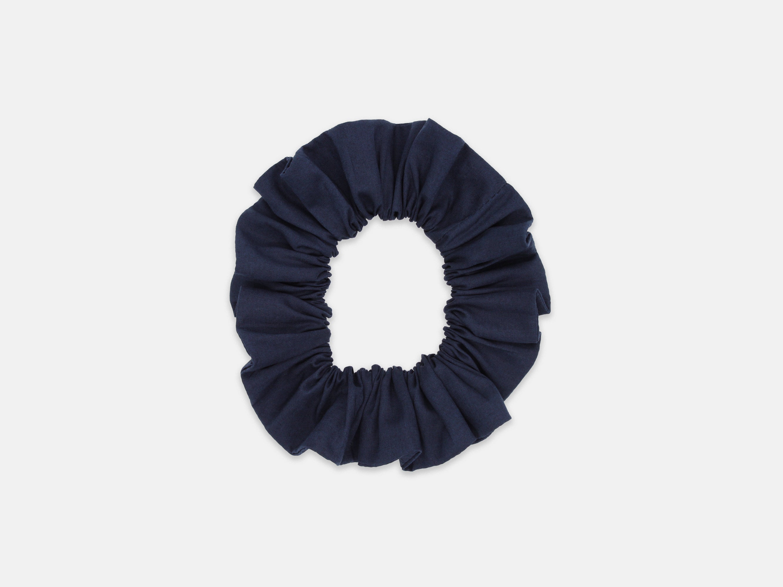 Medium Scrunchie - Liberty London Navy C Print | Holme & Moss