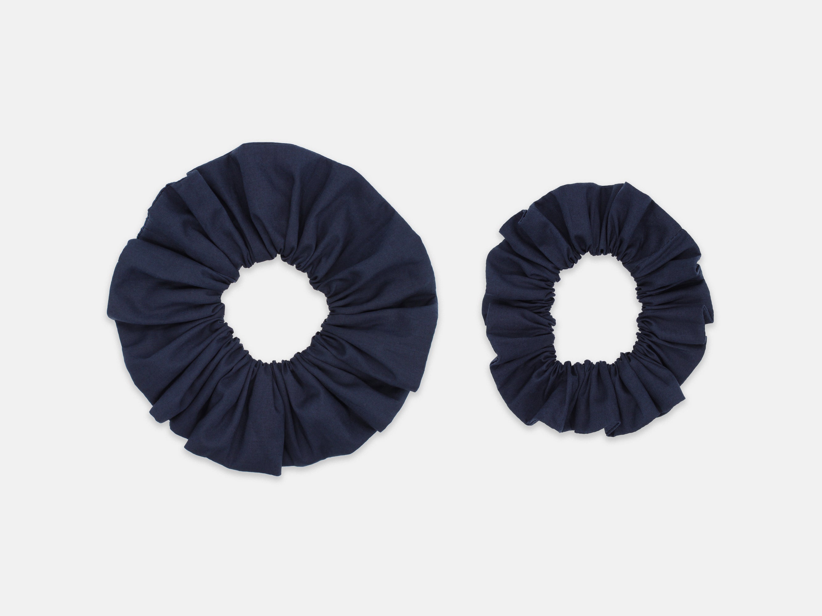 Large and Medium Scrunchie - Liberty London Navy C Print | Holme & Moss