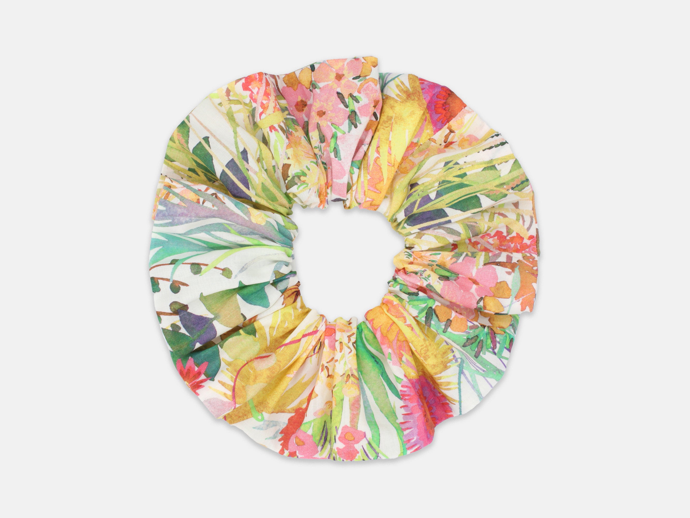 Large Scrunchie - Liberty London Tresco F Print | Holme & Moss