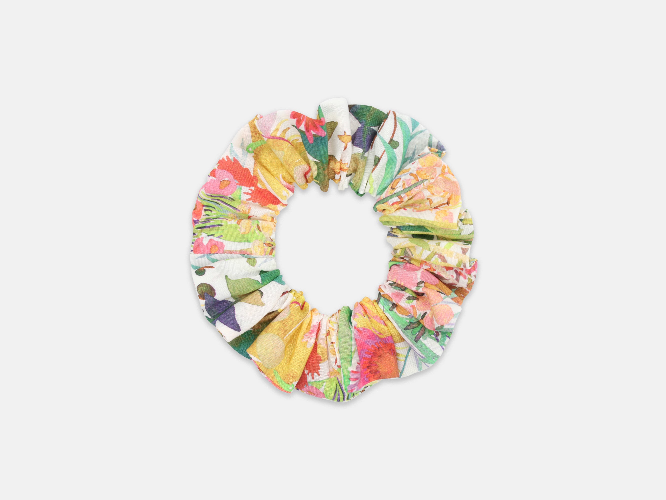 Medium Scrunchie - Liberty London Tresco F Print | Holme & Moss