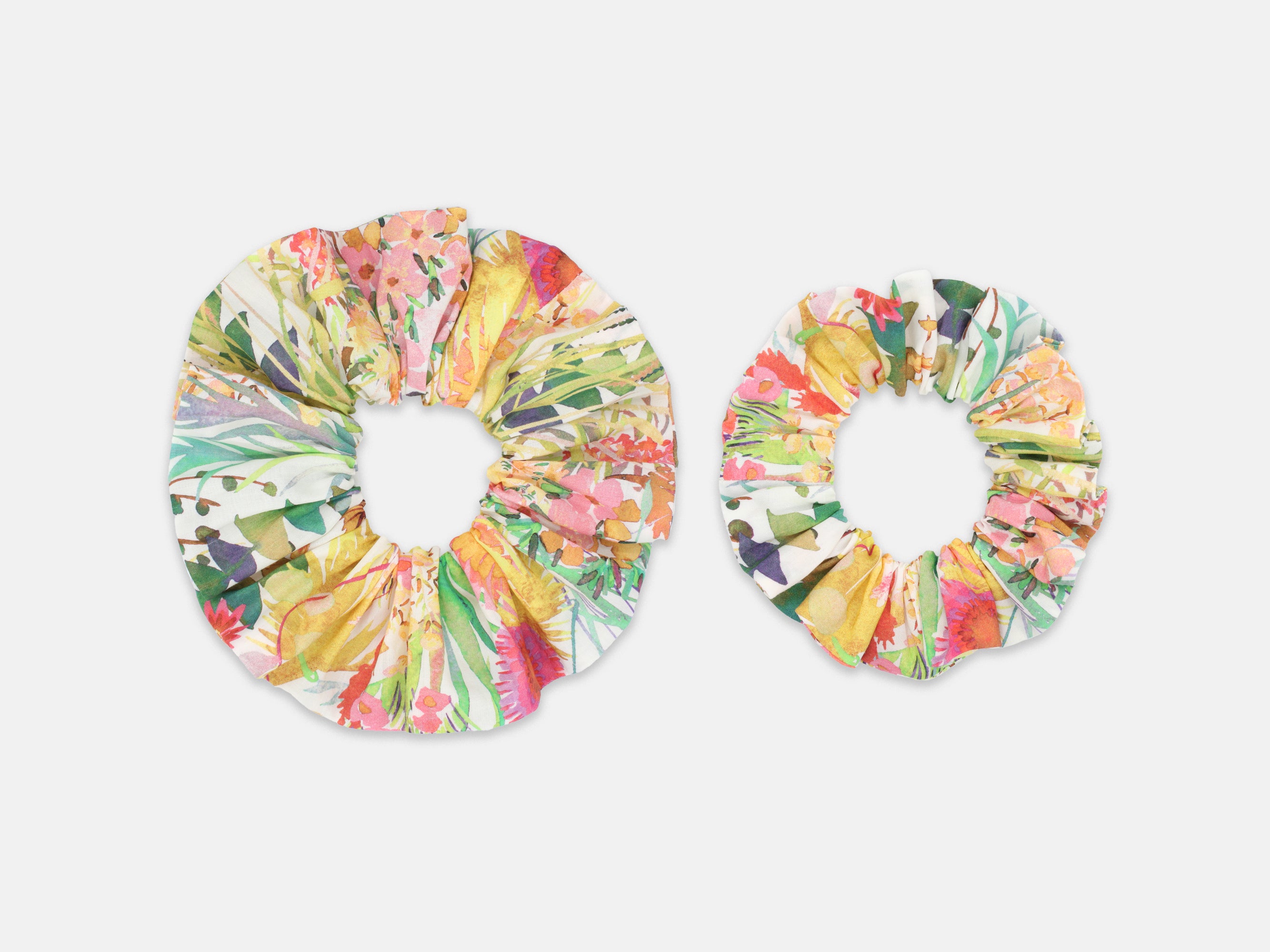 Large and Medium Scrunchie - Liberty London Tresco F Print | Holme & Moss