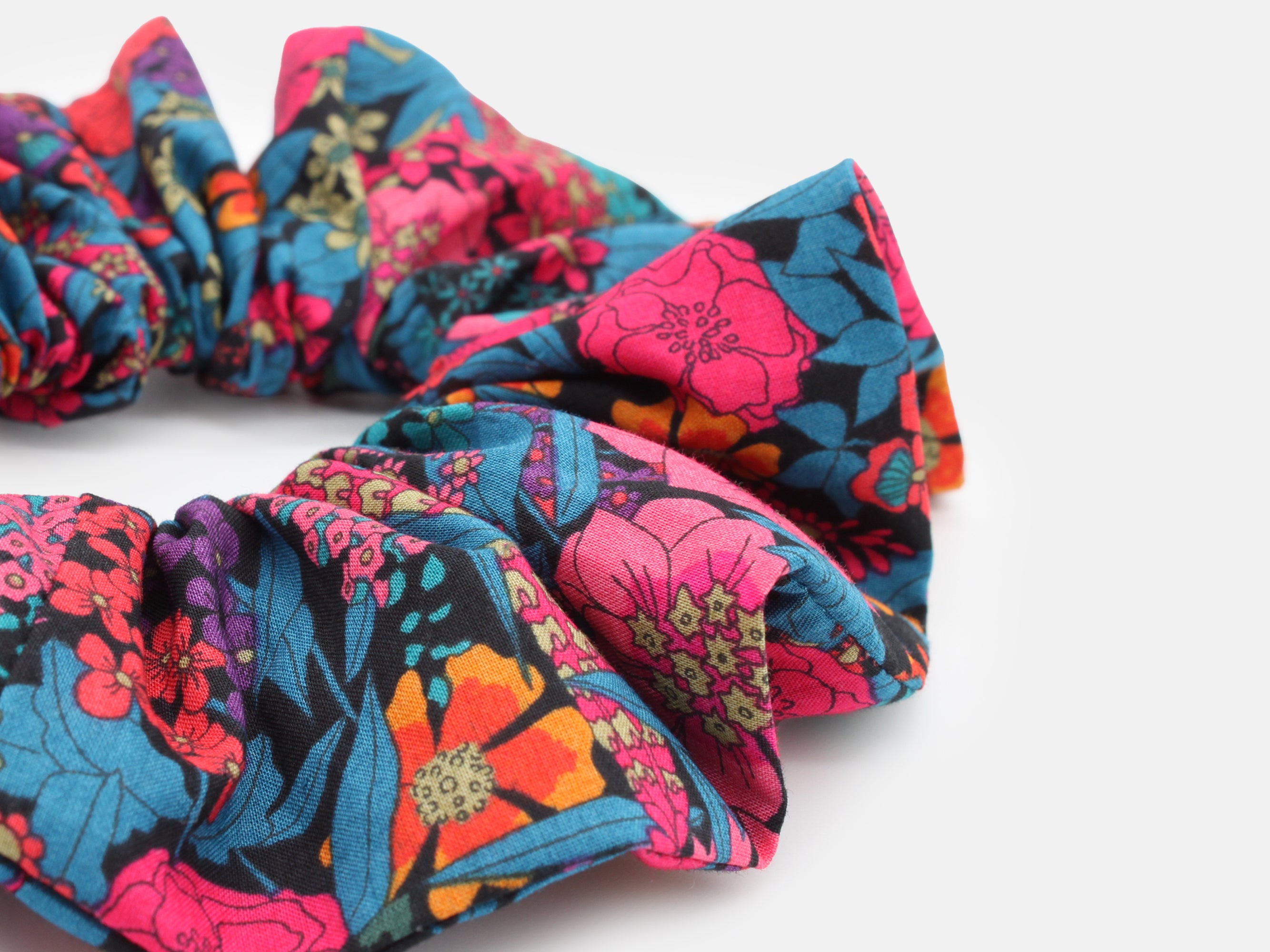 Scrunchie Close Up - Liberty London Ciara C Print | Holme & Moss