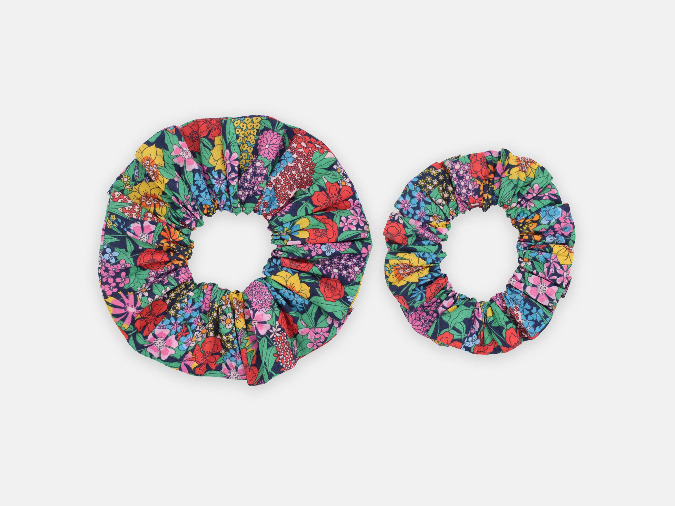 Large and Medium Scrunchie - Liberty London Ciara E Print | Holme & Moss