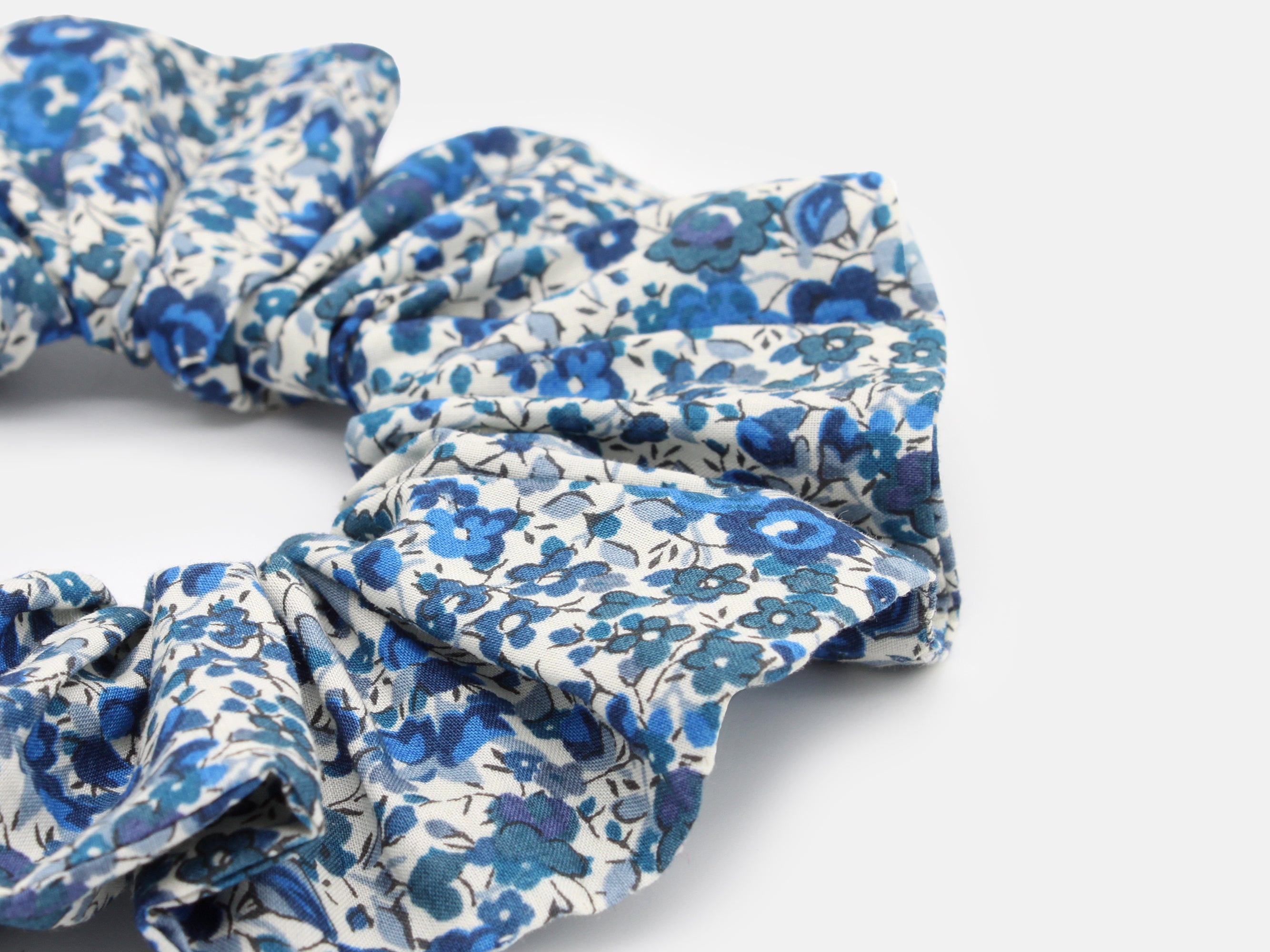 Scrunchie Close Up - Liberty London Emma and Georgina B Print | Holme & Moss