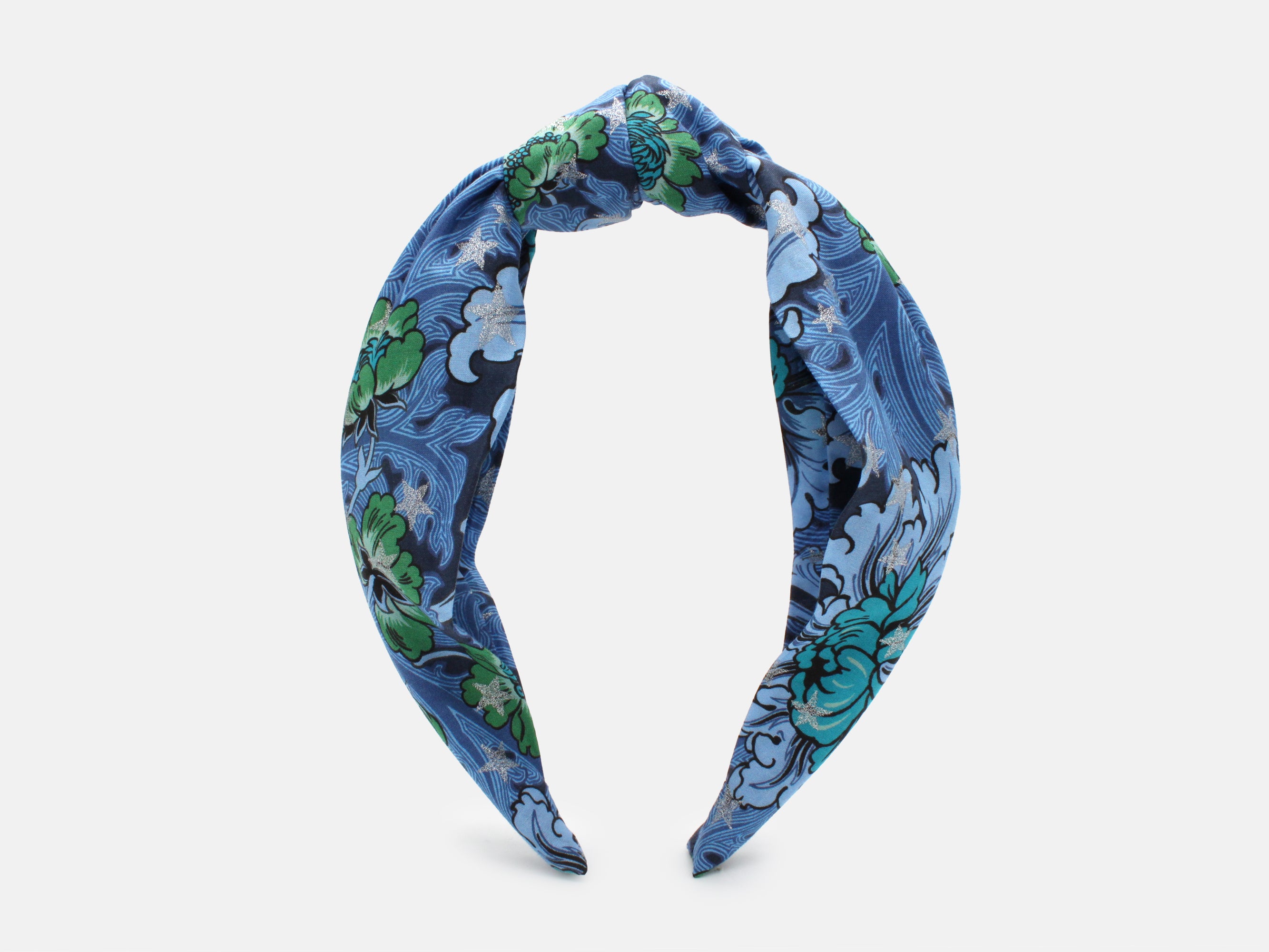 Classic Knot Headband - Liberty December Day Star C Print