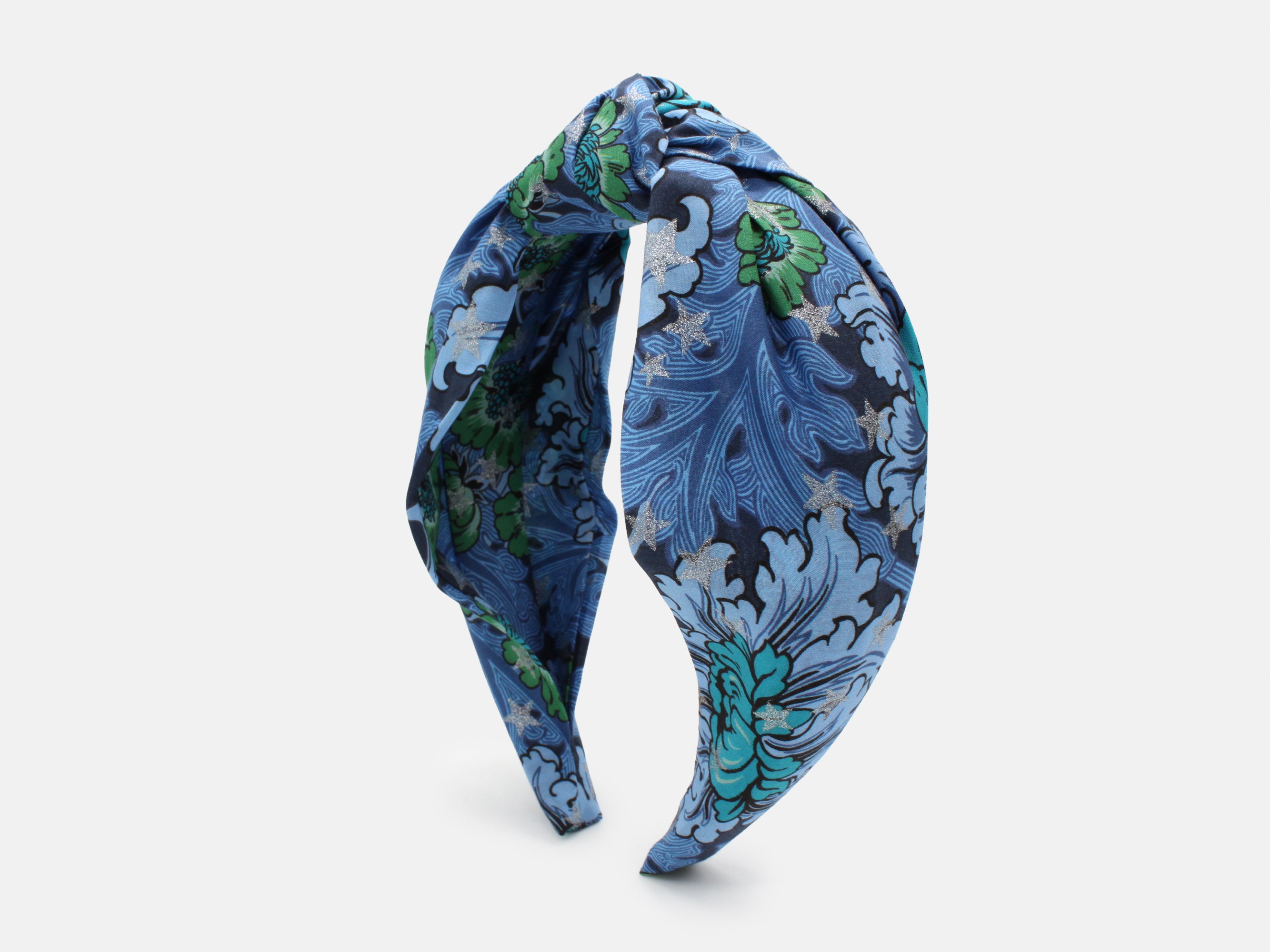 Classic Knot Headband - Liberty December Day Star C Print | Holme & Moss